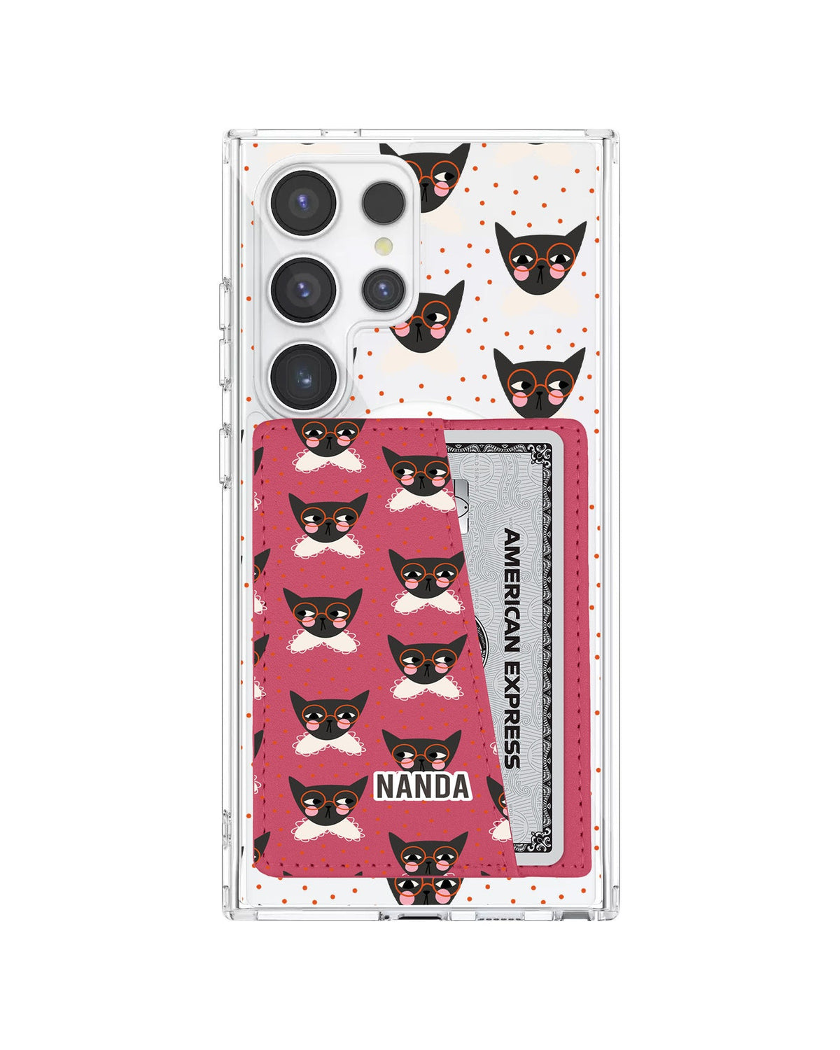Android Leather Wallet Case - Little Friends