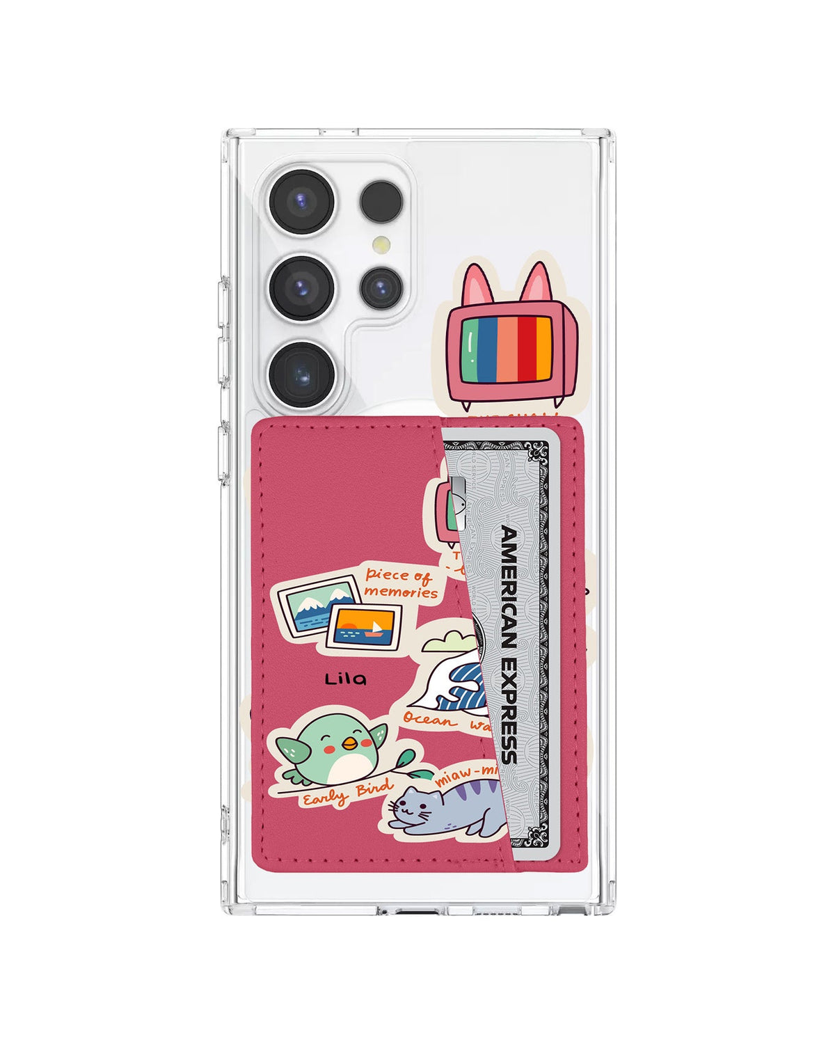 Android Leather Wallet Case - Nostalgic Day