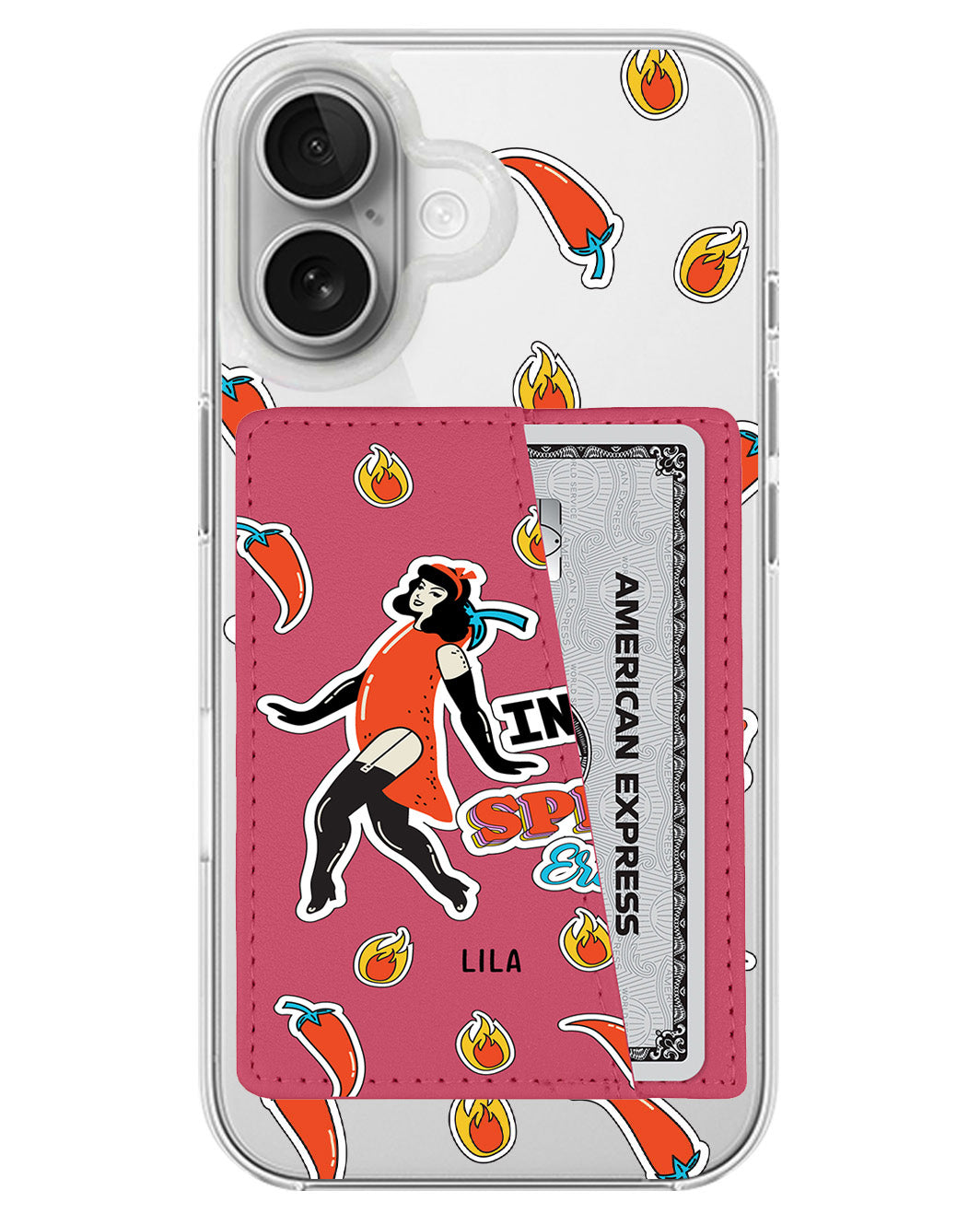 iPhone Leather Wallet Case - In My Spicy Era