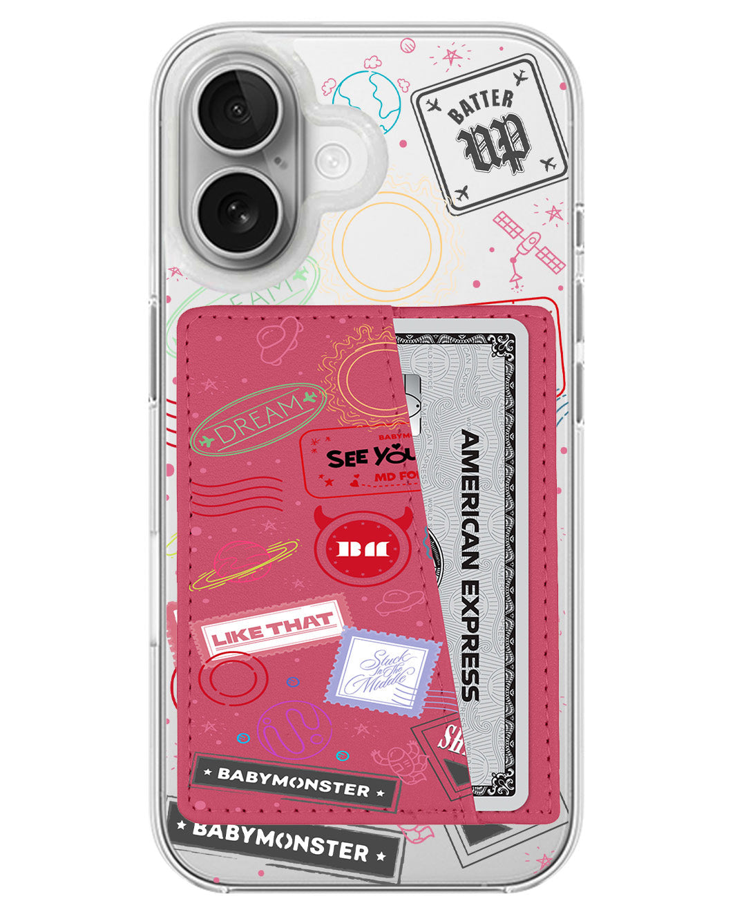 iPhone Leather Wallet Case - Babymon 2