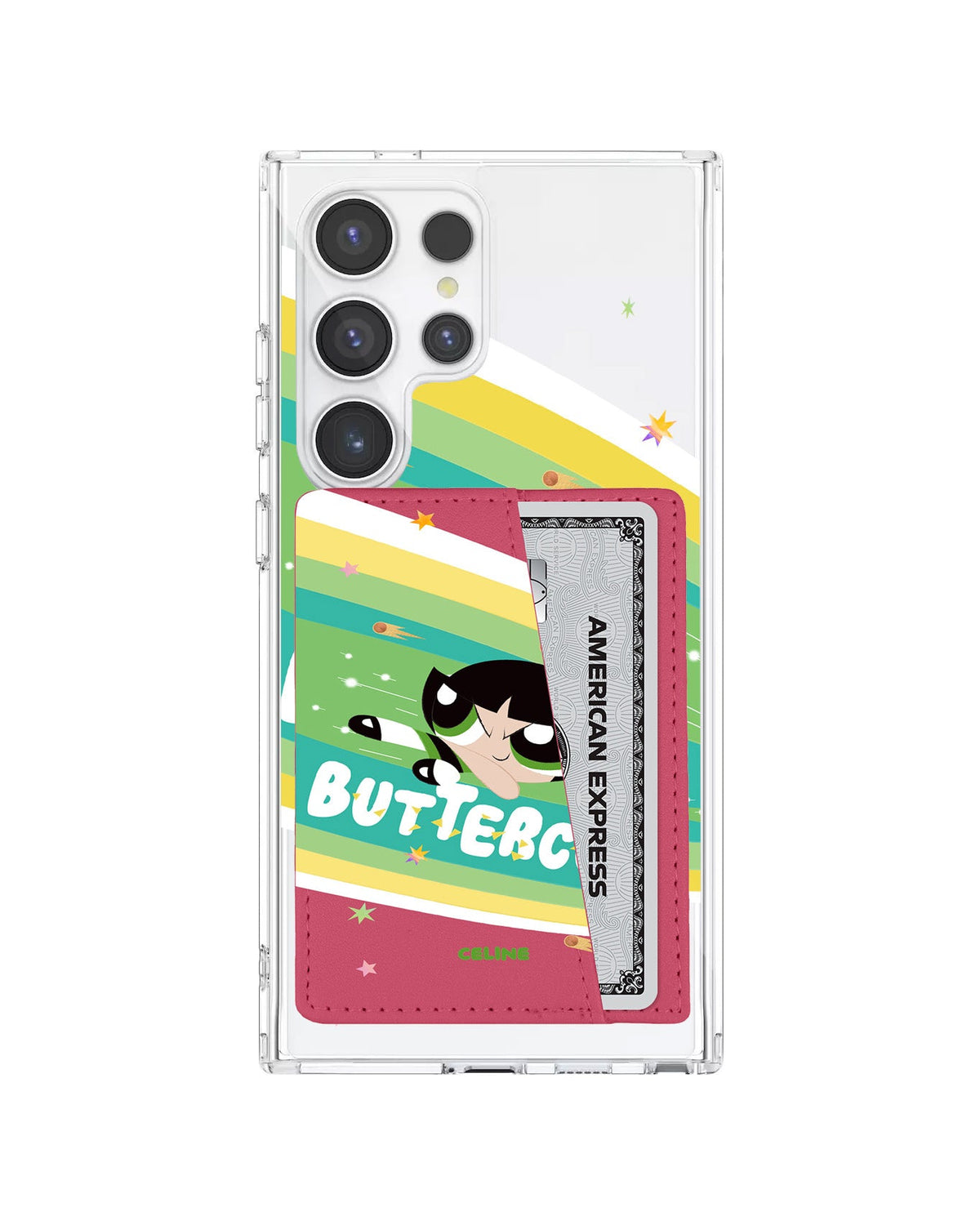 Android Leather Wallet Case - Buttercup