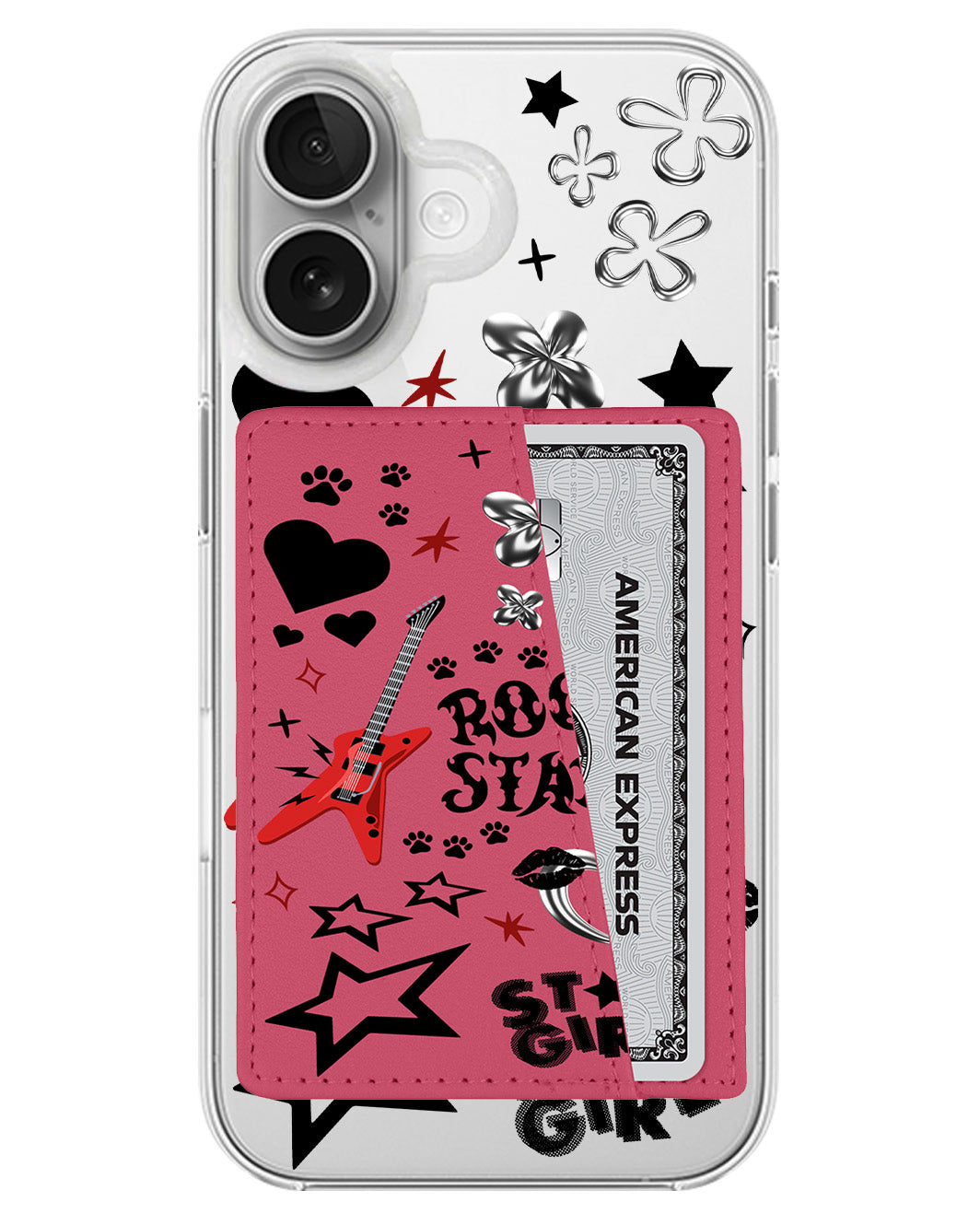iPhone Leather Wallet Case - Lisa 1