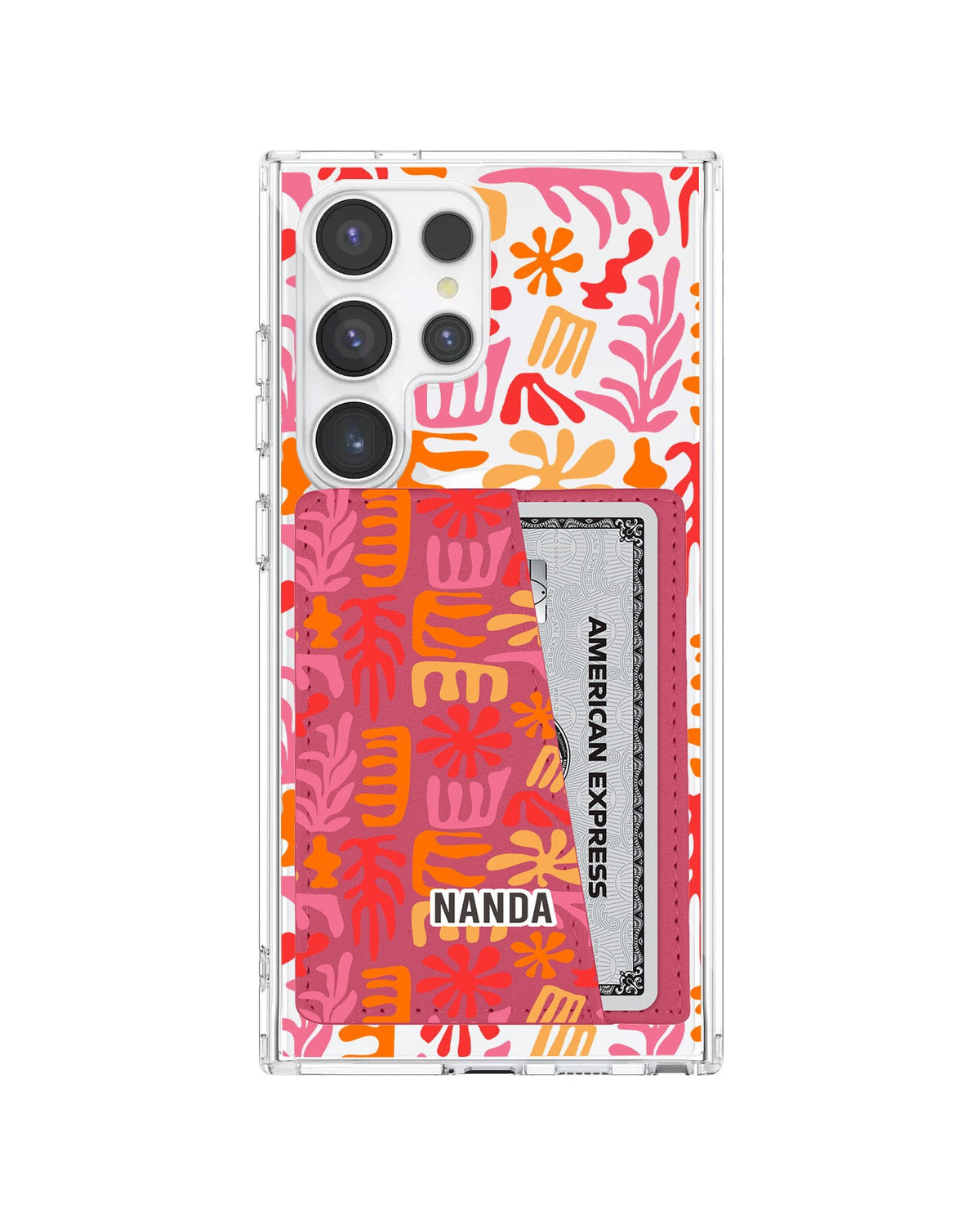 Android Leather Wallet Case - Floral Fiesta