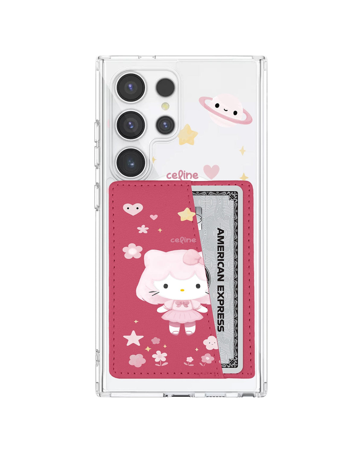 Android Leather Wallet Case - Hello Kitty