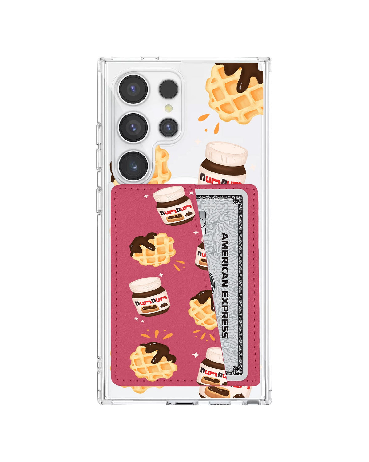 Android Leather Wallet Case - Num Num