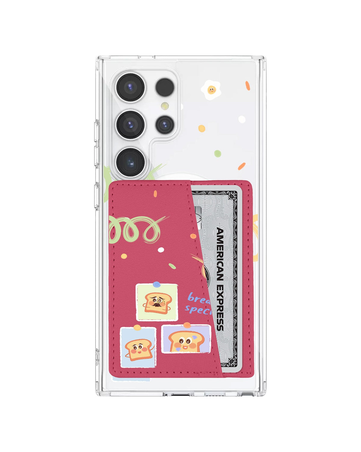 Android Leather Wallet Case - 12PM Mrs. Eggsy