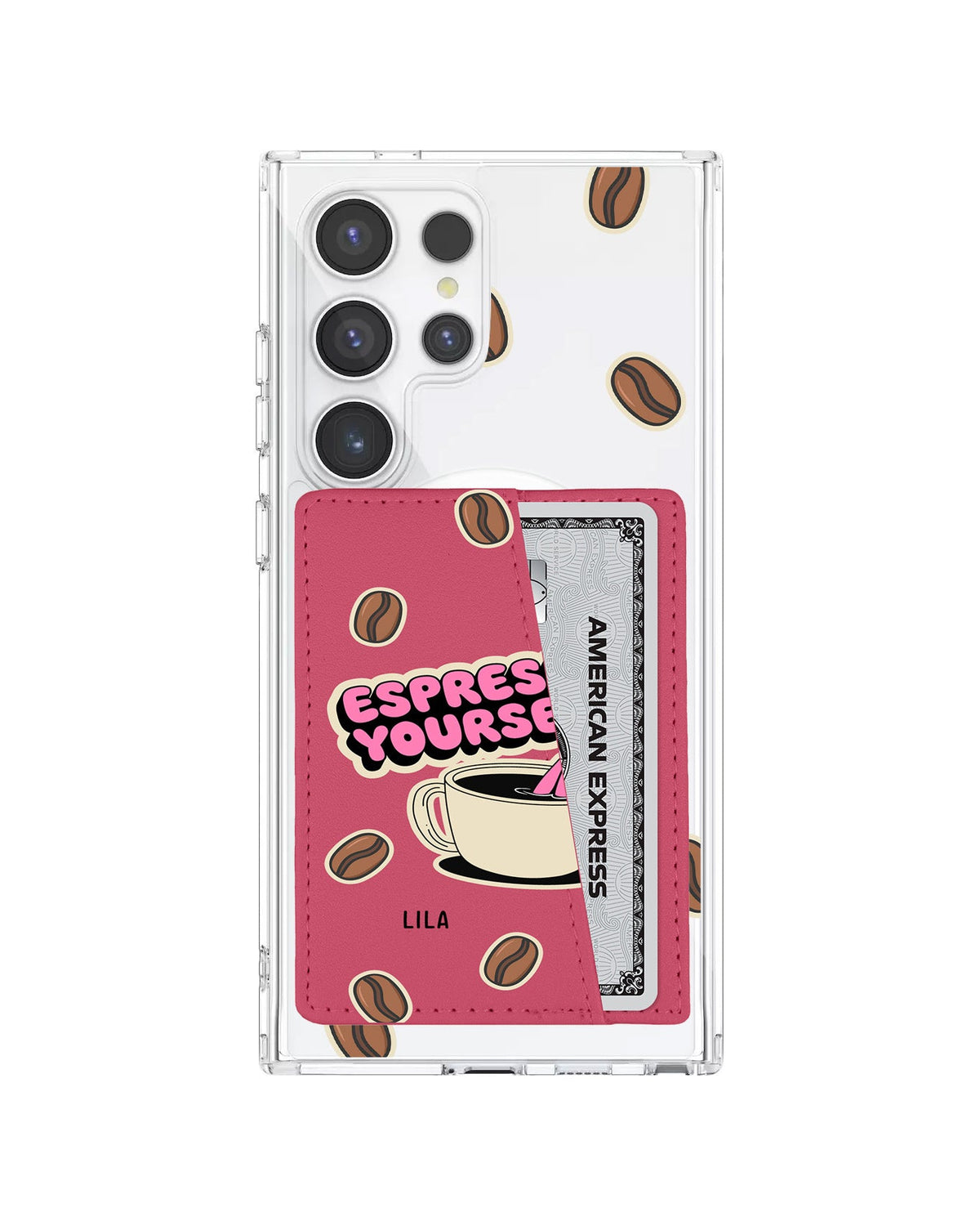 Android Leather Wallet Case - Espresso Yourself