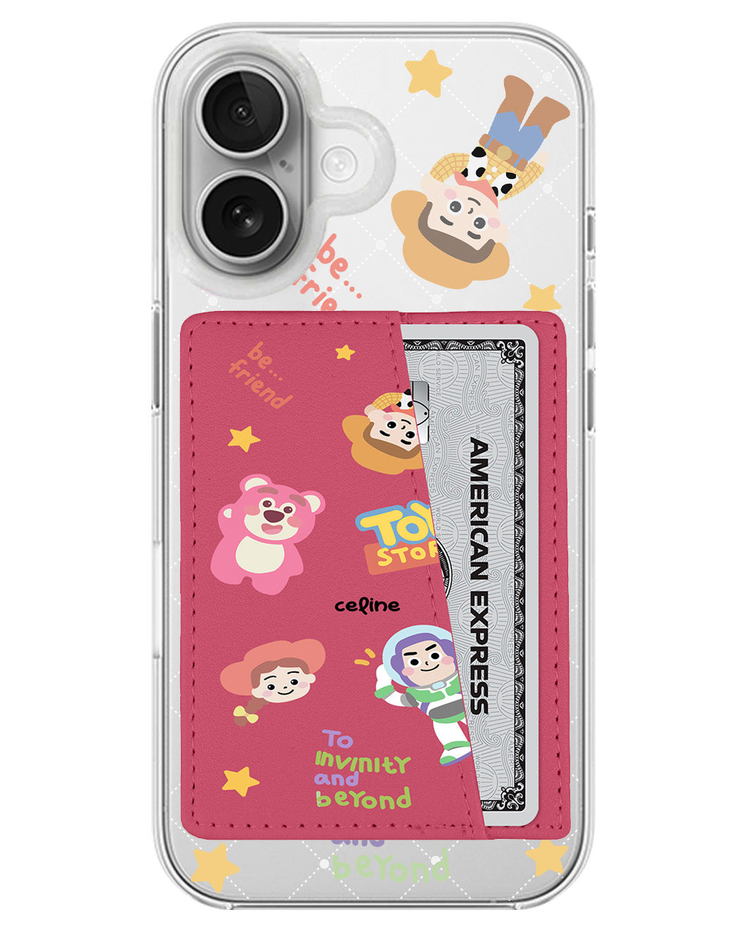 iPhone Leather Wallet Case - Toy Story 1