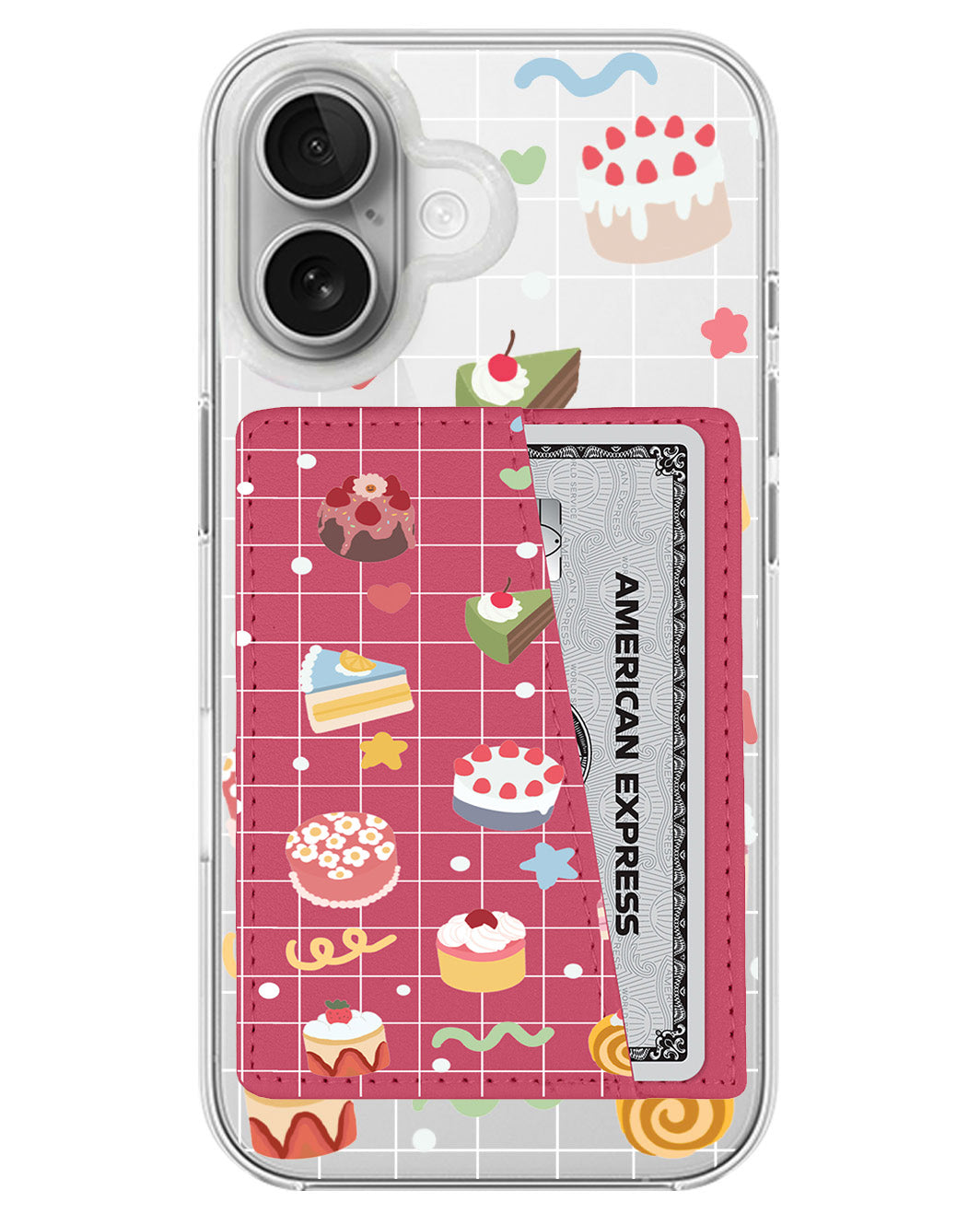iPhone Leather Wallet Case - Korean Cake