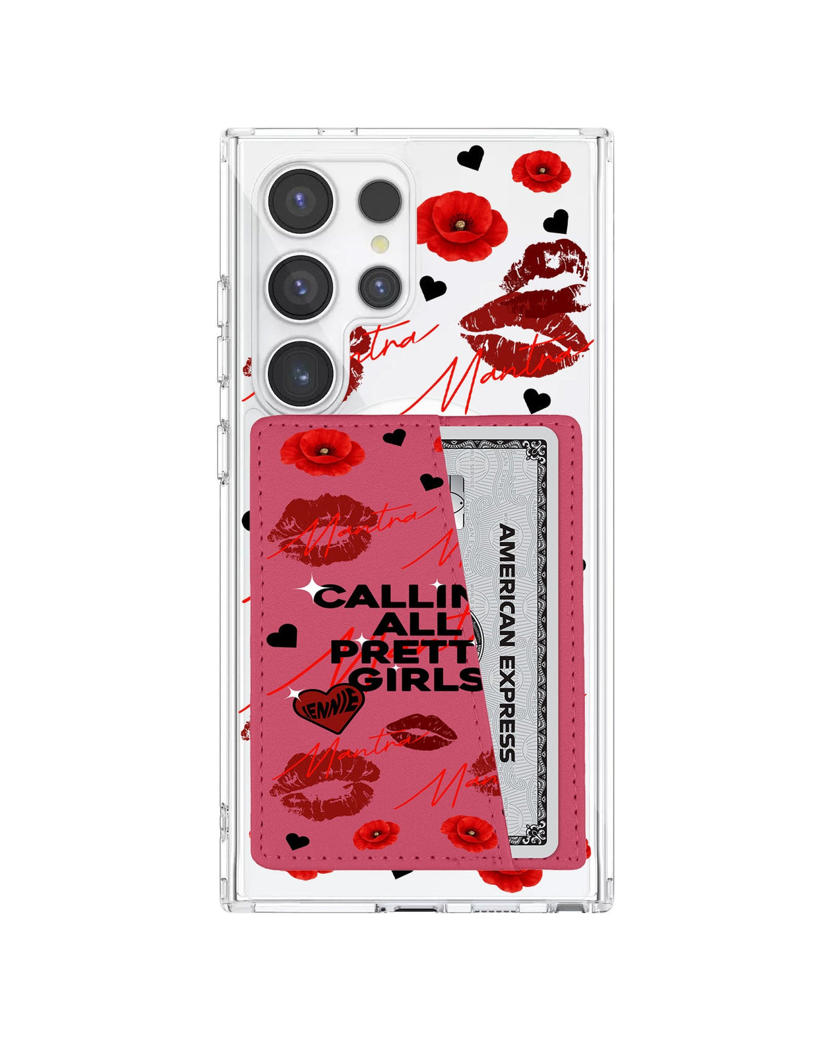 Android Leather Wallet Case - Jennie Pretty Girls