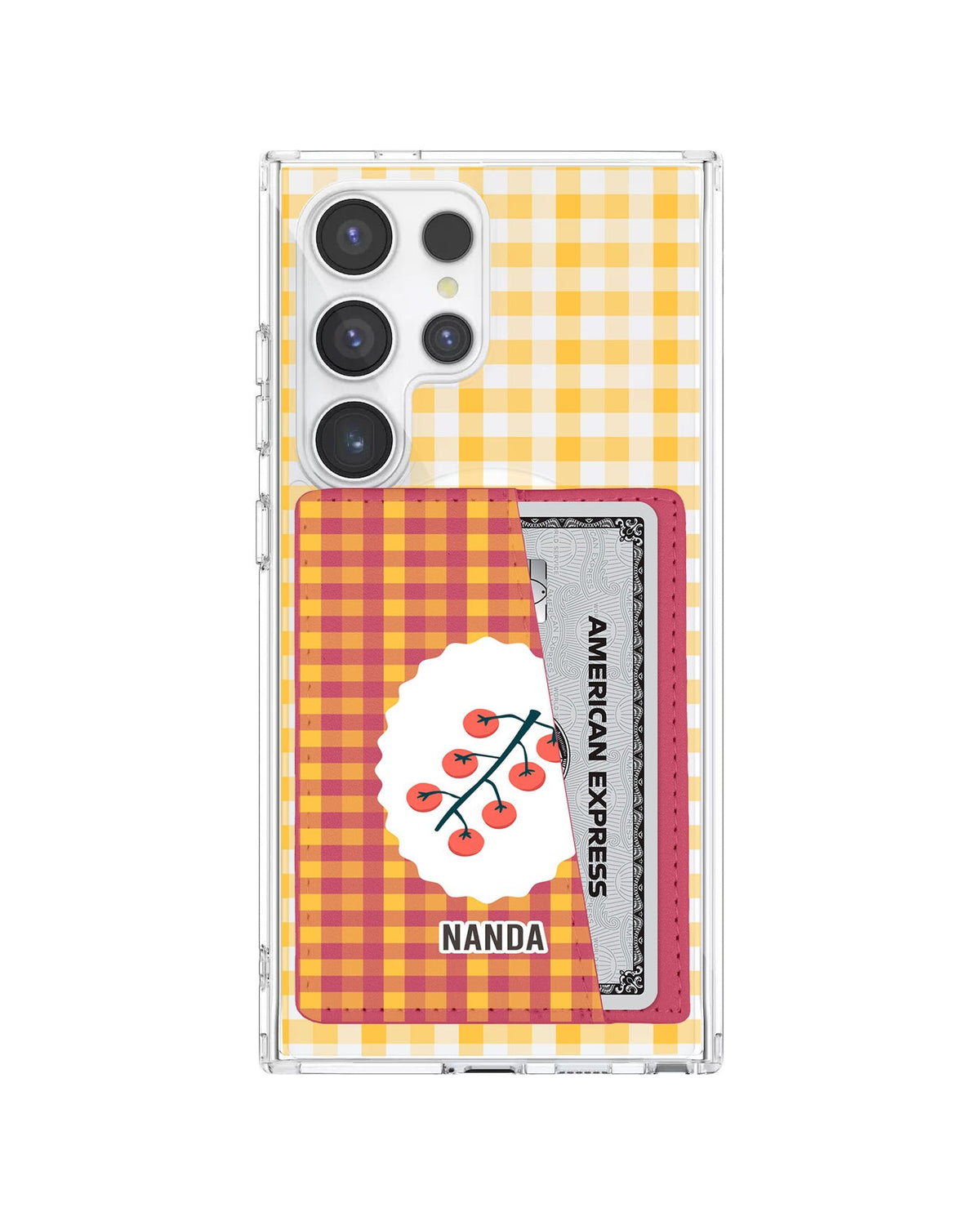 Android Leather Wallet Case - Picnic Day