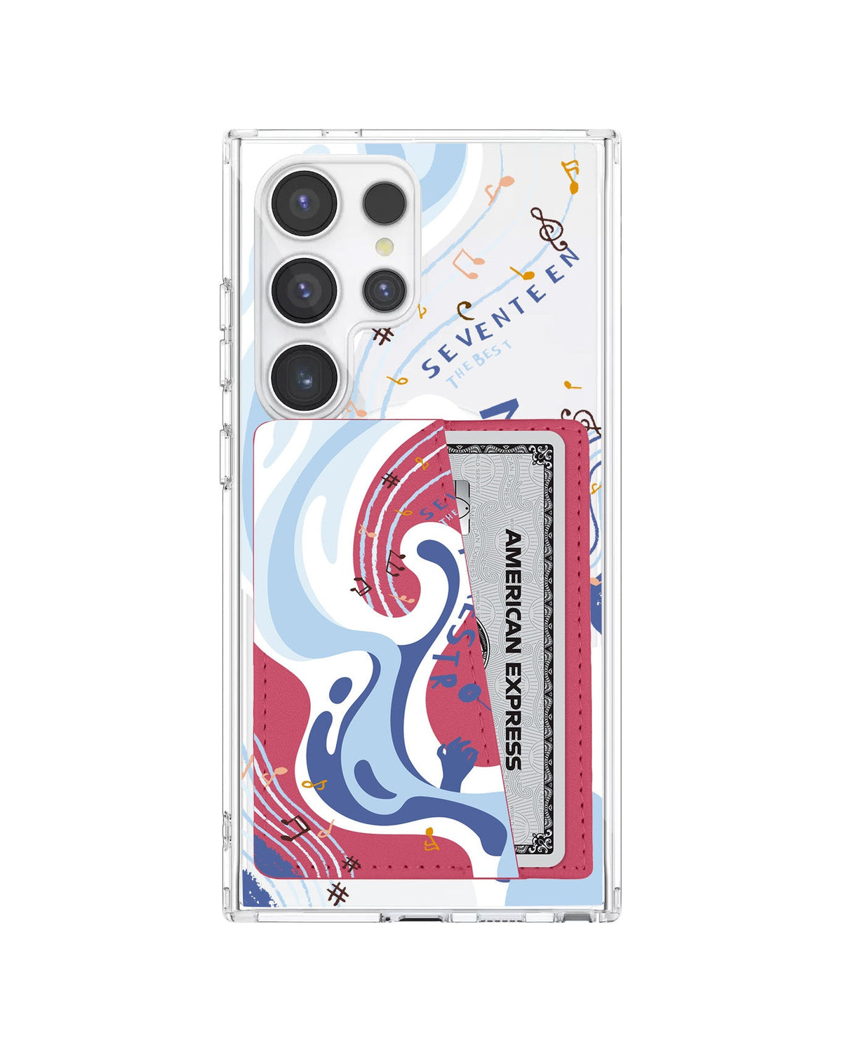 Android Leather Wallet Case - Seventeen 1