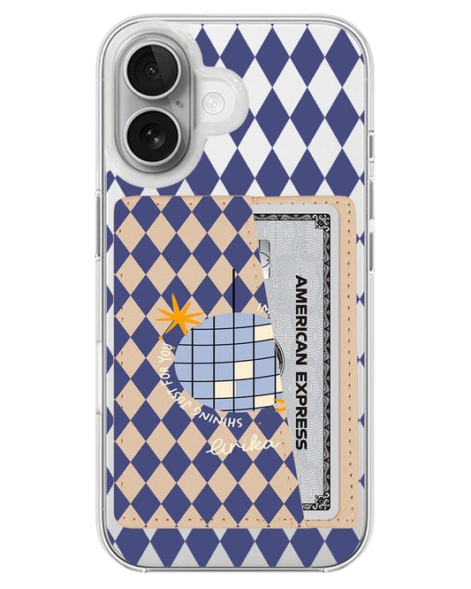 iPhone Leather Wallet Case - Shining For You