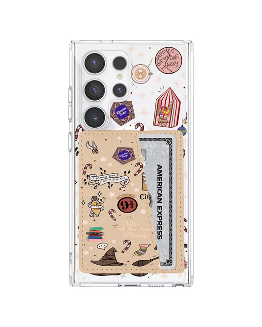 Android Leather Wallet Case - Magic Potter