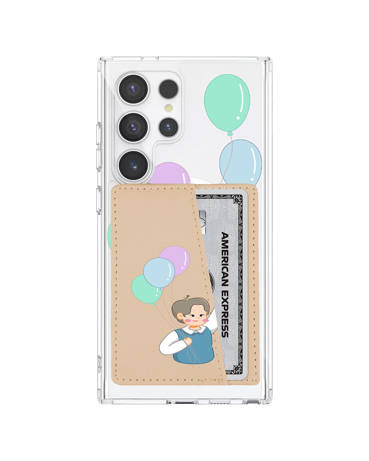 Android Leather Wallet Case - Ted