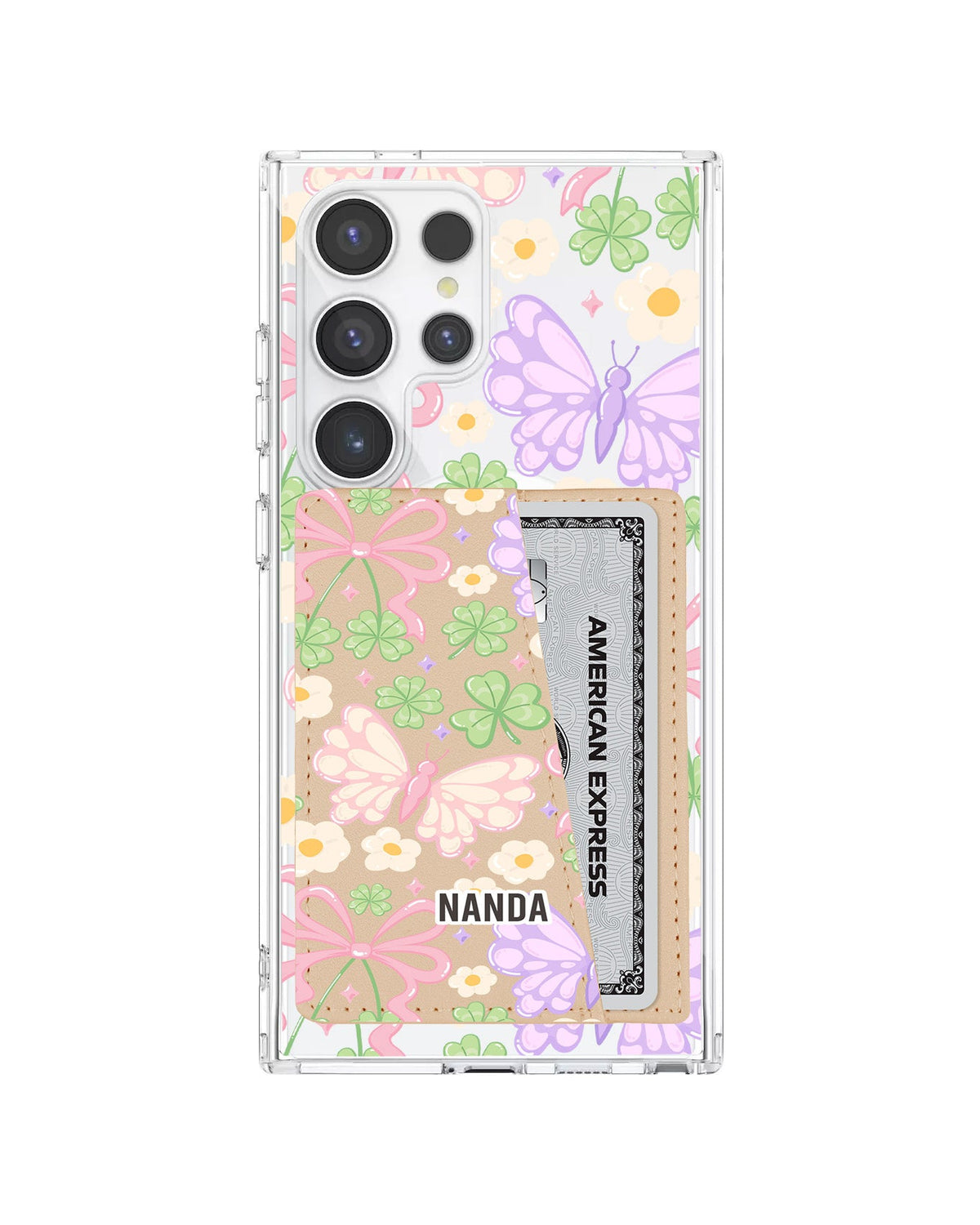Android Leather Wallet Case - Spring Waltz