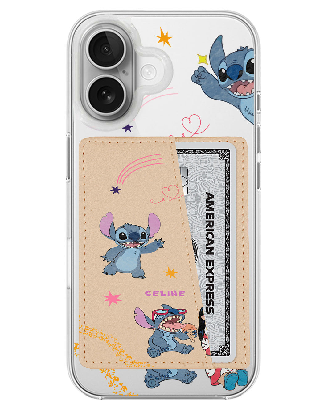 iPhone Leather Wallet Case - Stitch 2