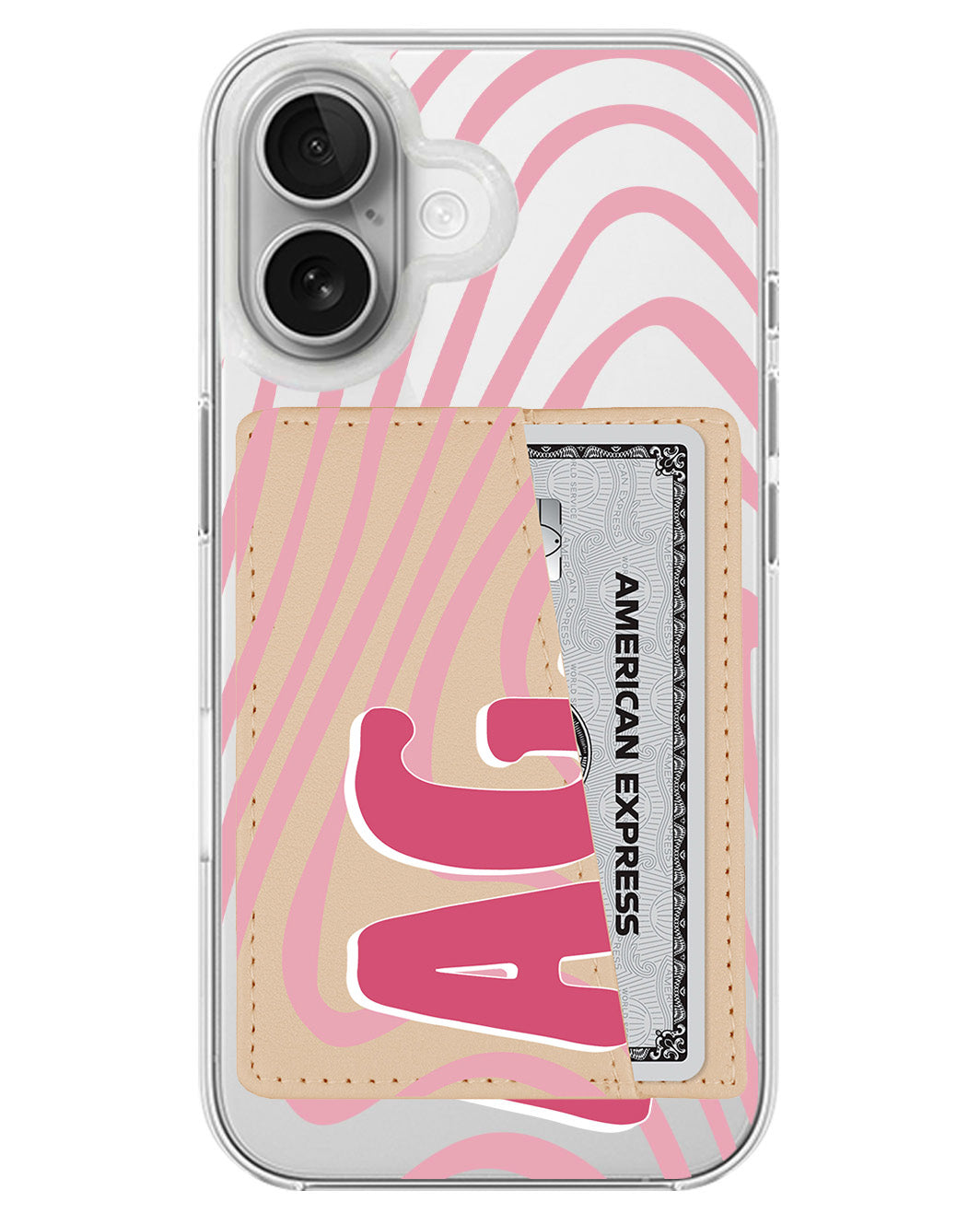iPhone Leather Wallet Case - Red Velvet