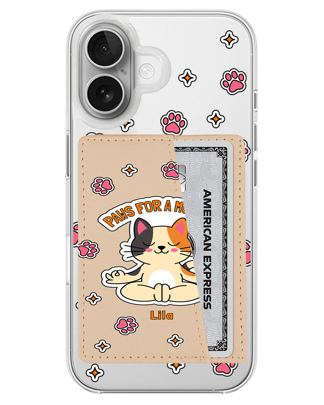 iPhone Leather Wallet Case - Zen & Purrs