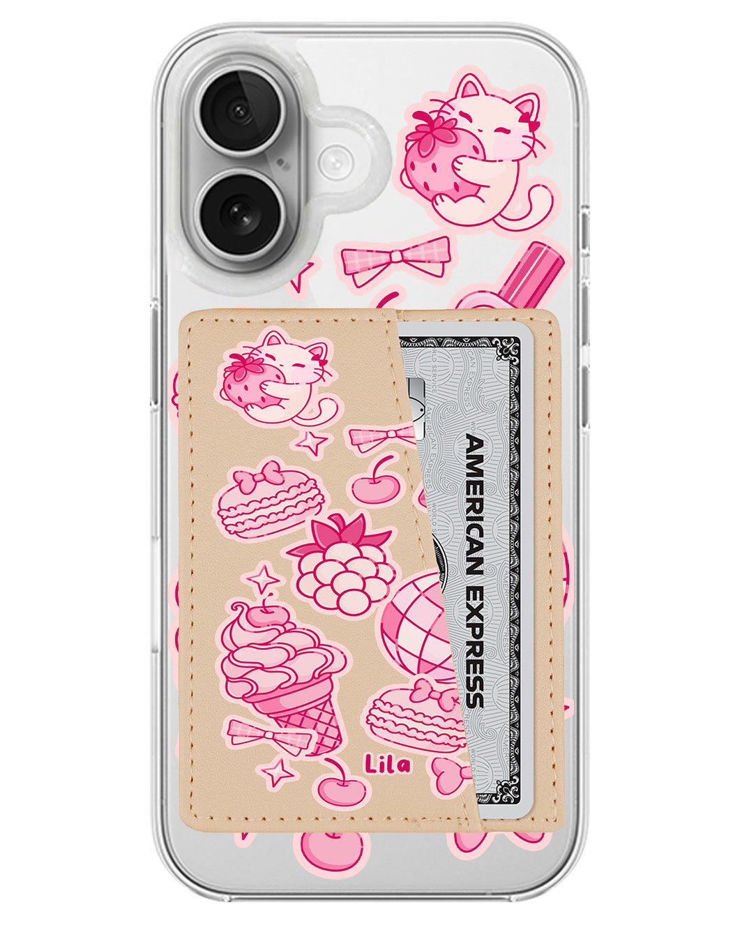 iPhone Leather Wallet Case - Bowtiful Life