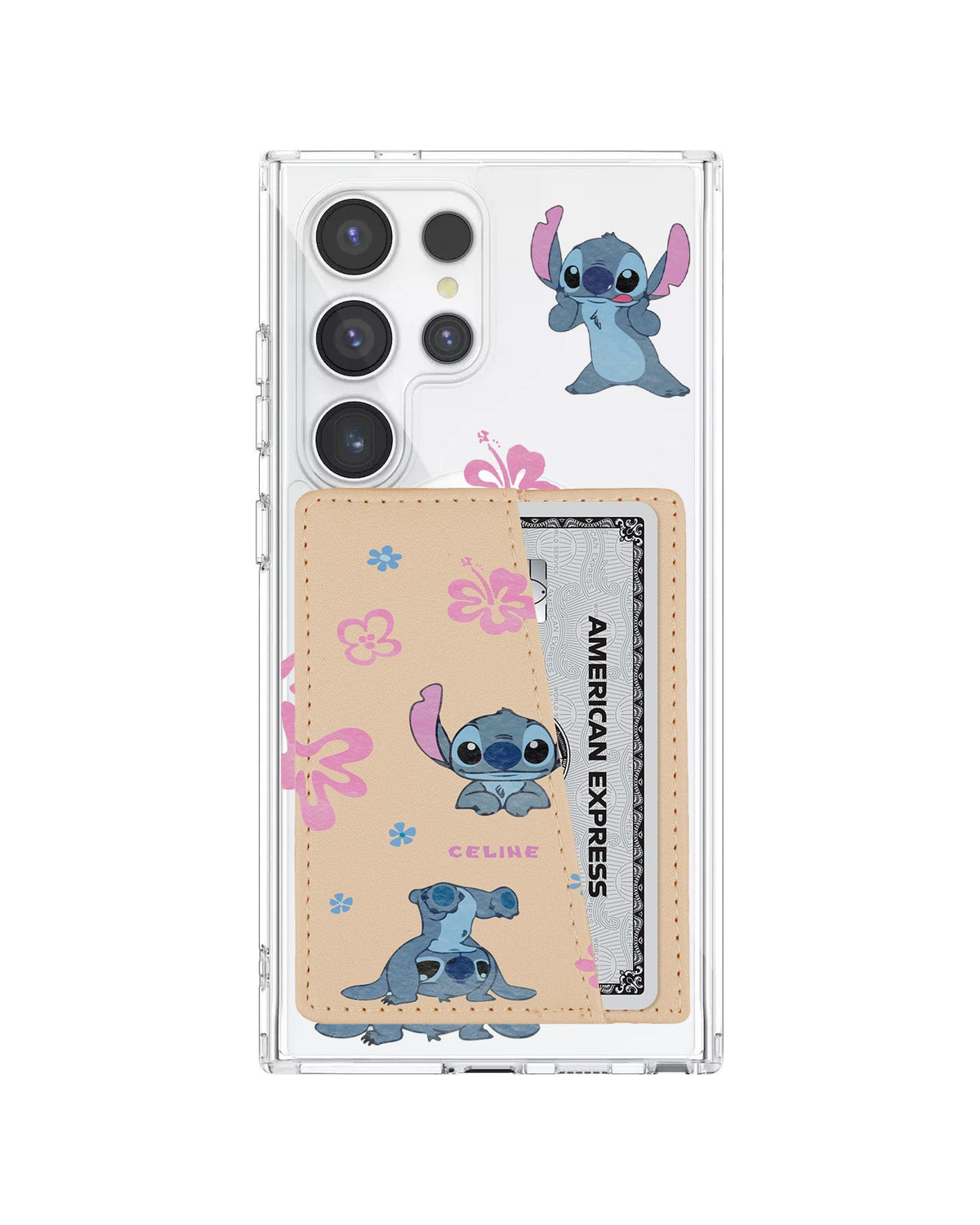 Android Leather Wallet Case - Stitch 1