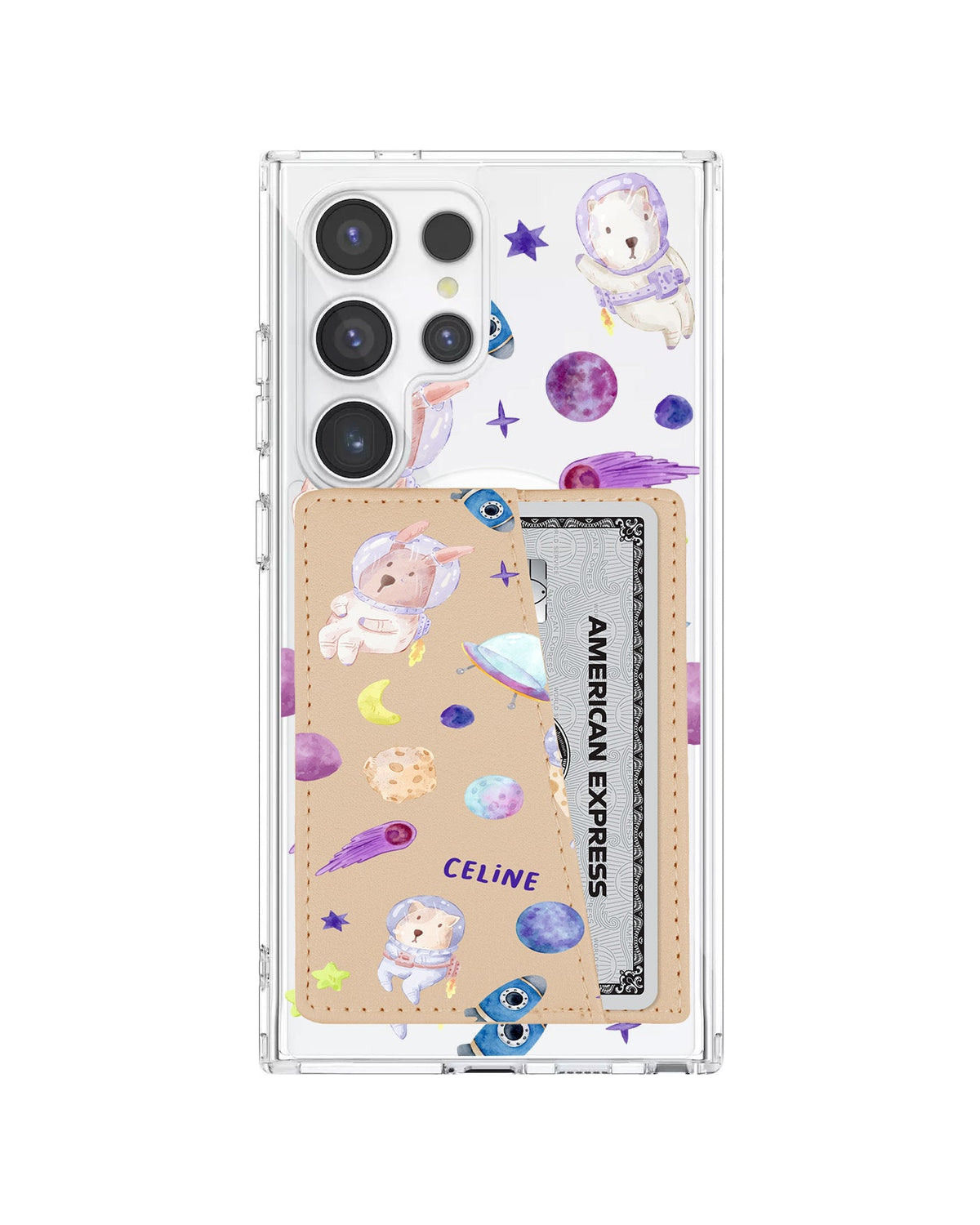 Android Leather Wallet Case - Animal Planet