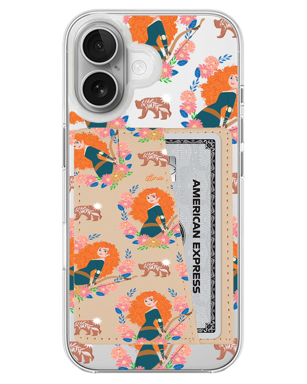 iPhone Leather Wallet Case - Merida