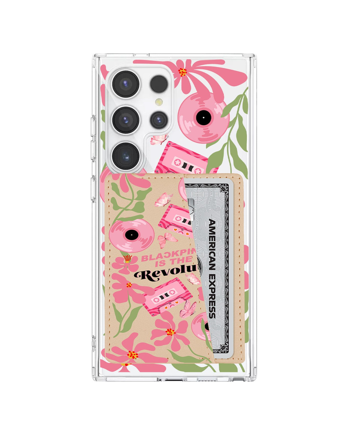Android Leather Wallet Case - Blackpink 3