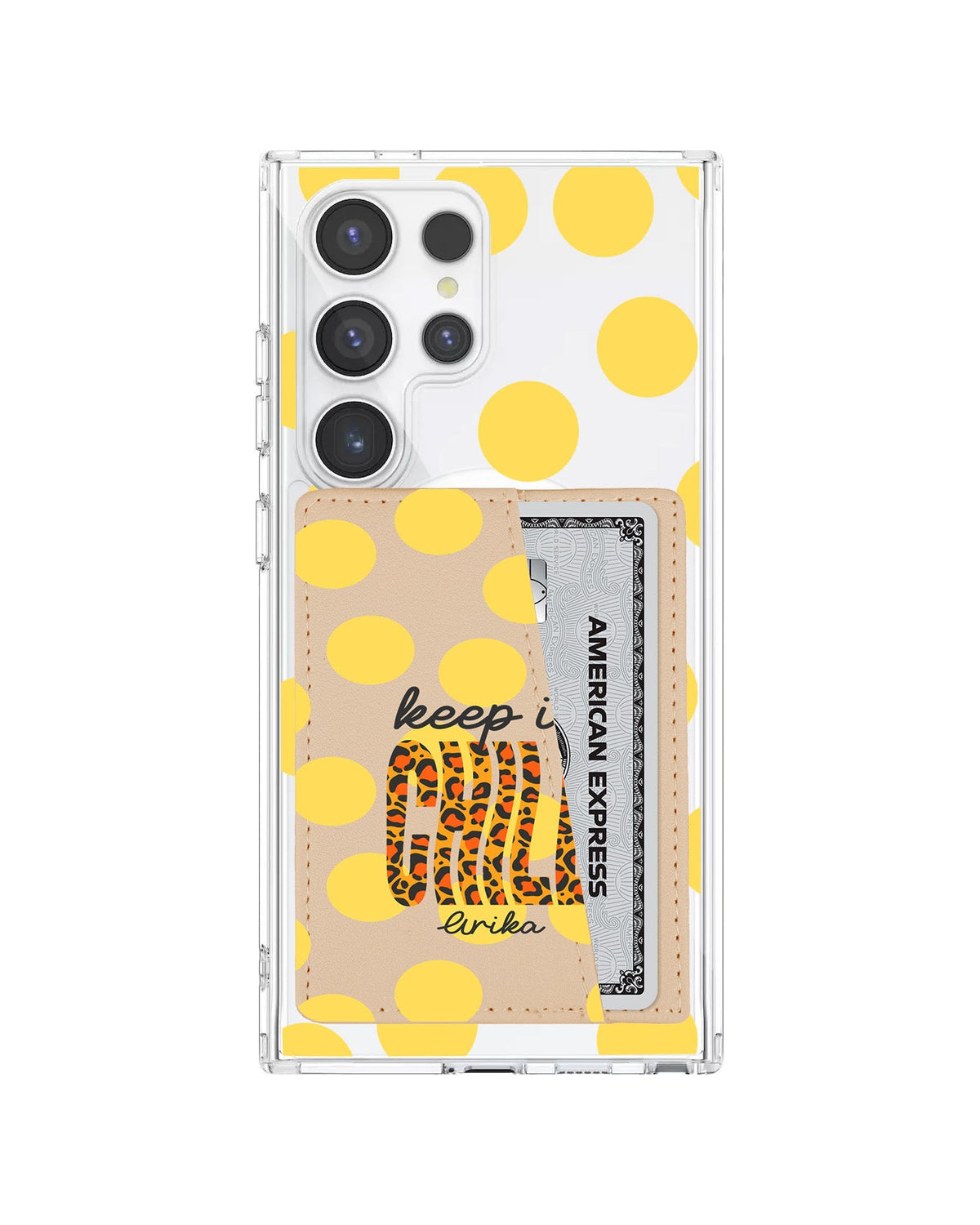 Android Leather Wallet Case - Keep It Chill
