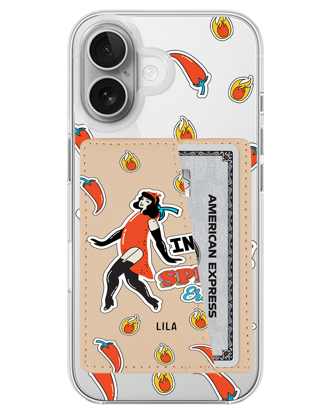 iPhone Leather Wallet Case - In My Spicy Era
