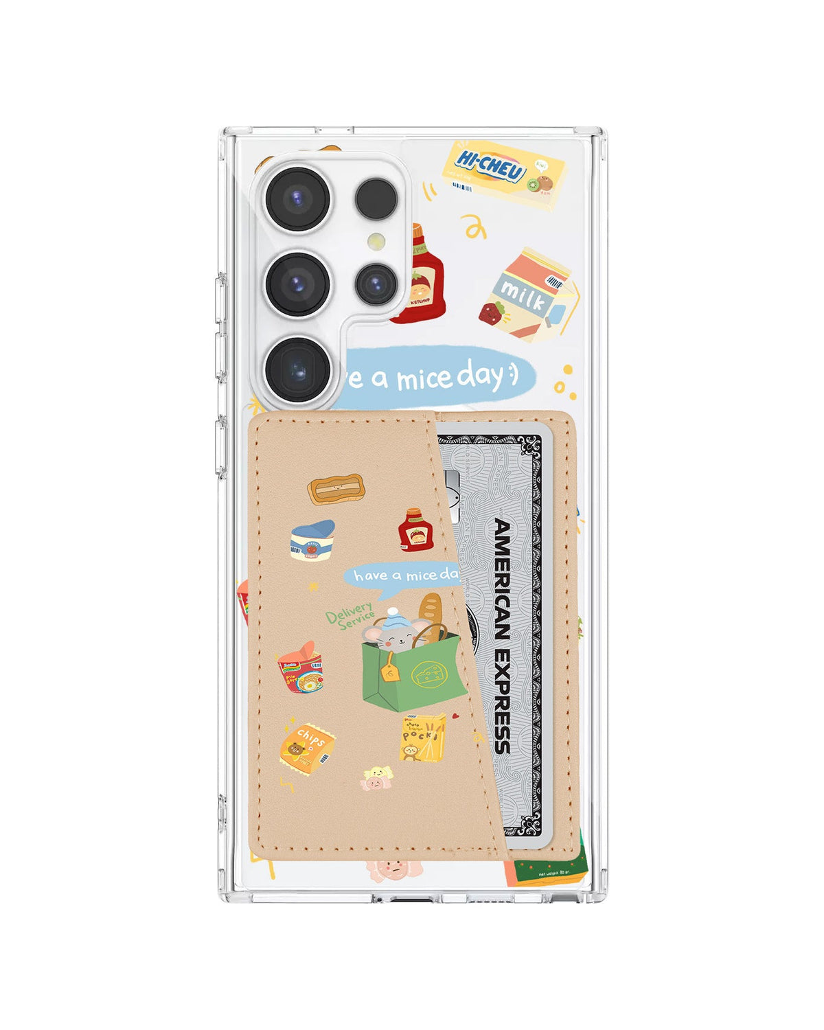 Android Leather Wallet Case - Have A Mice Day