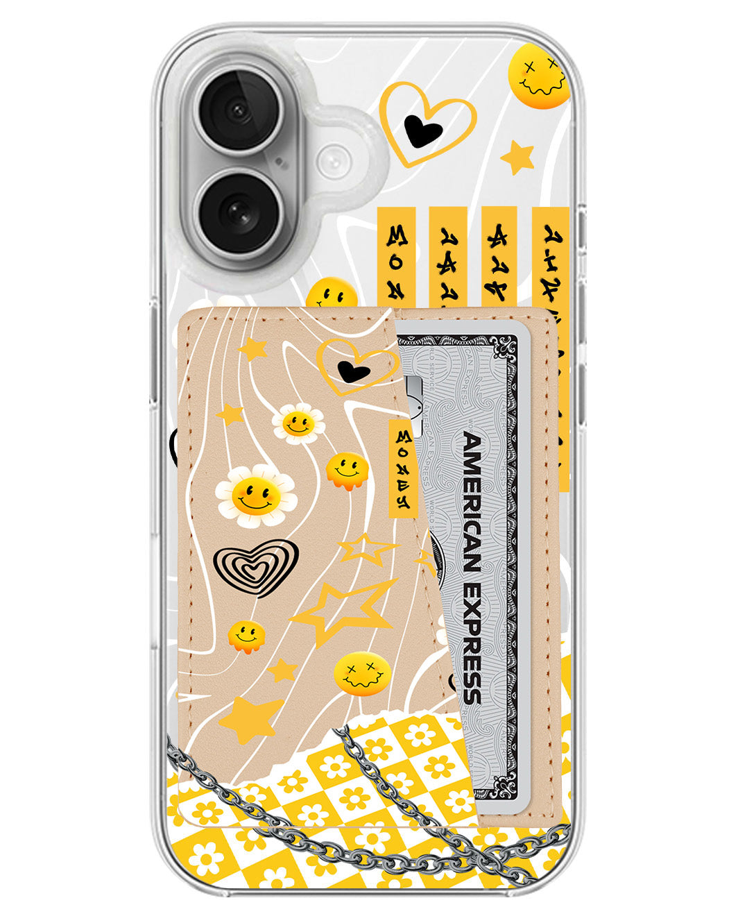 iPhone Leather Wallet Case - Lisa 2