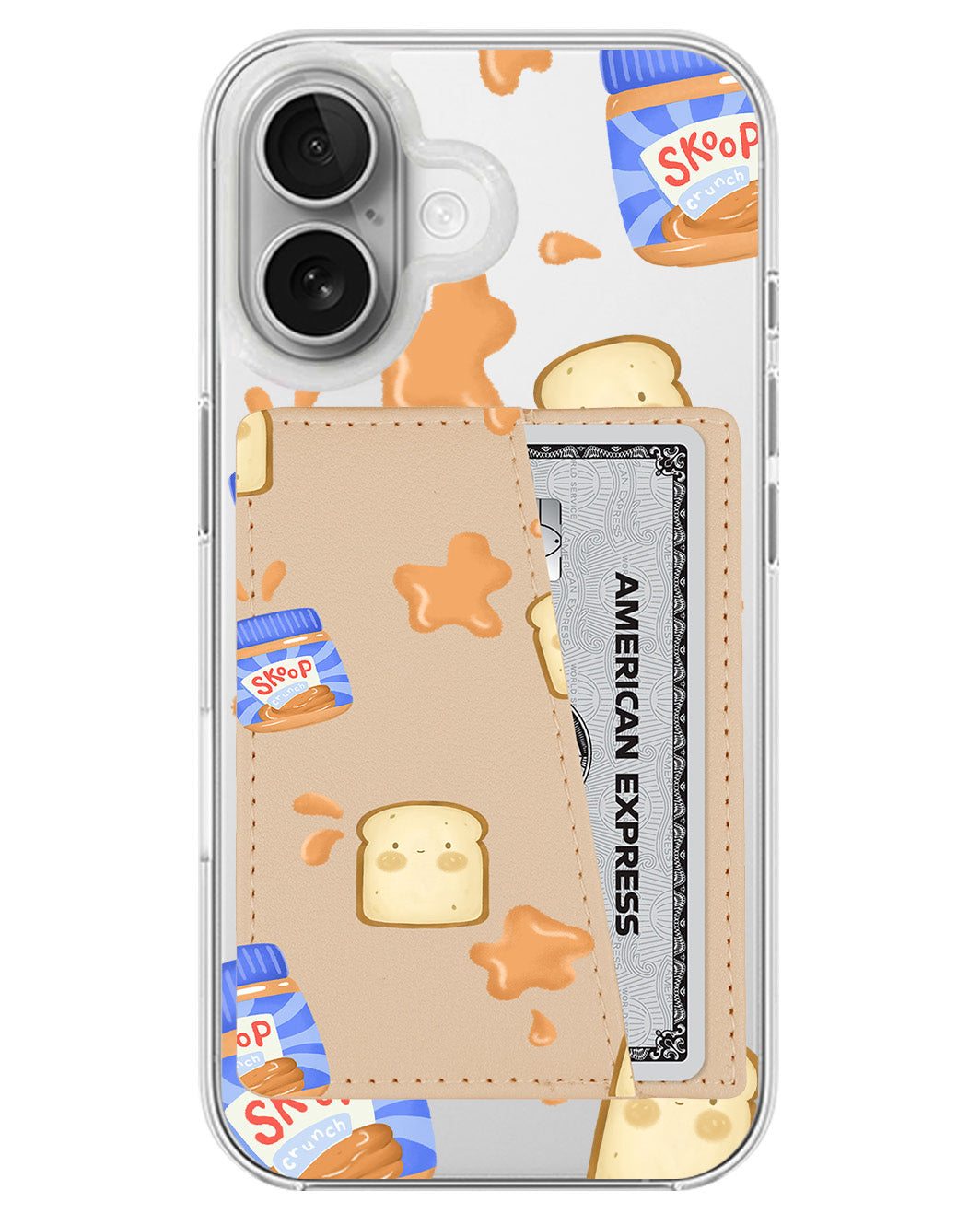 iPhone Leather Wallet Case - Skoop