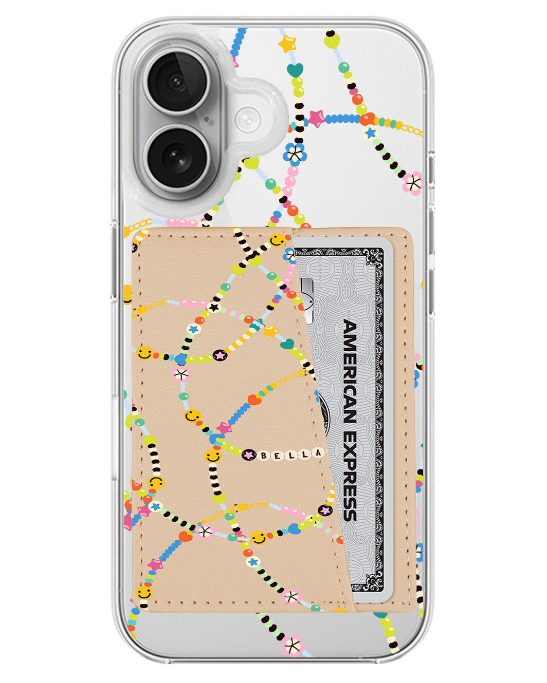 iPhone Leather Wallet Case - Sweet Connections