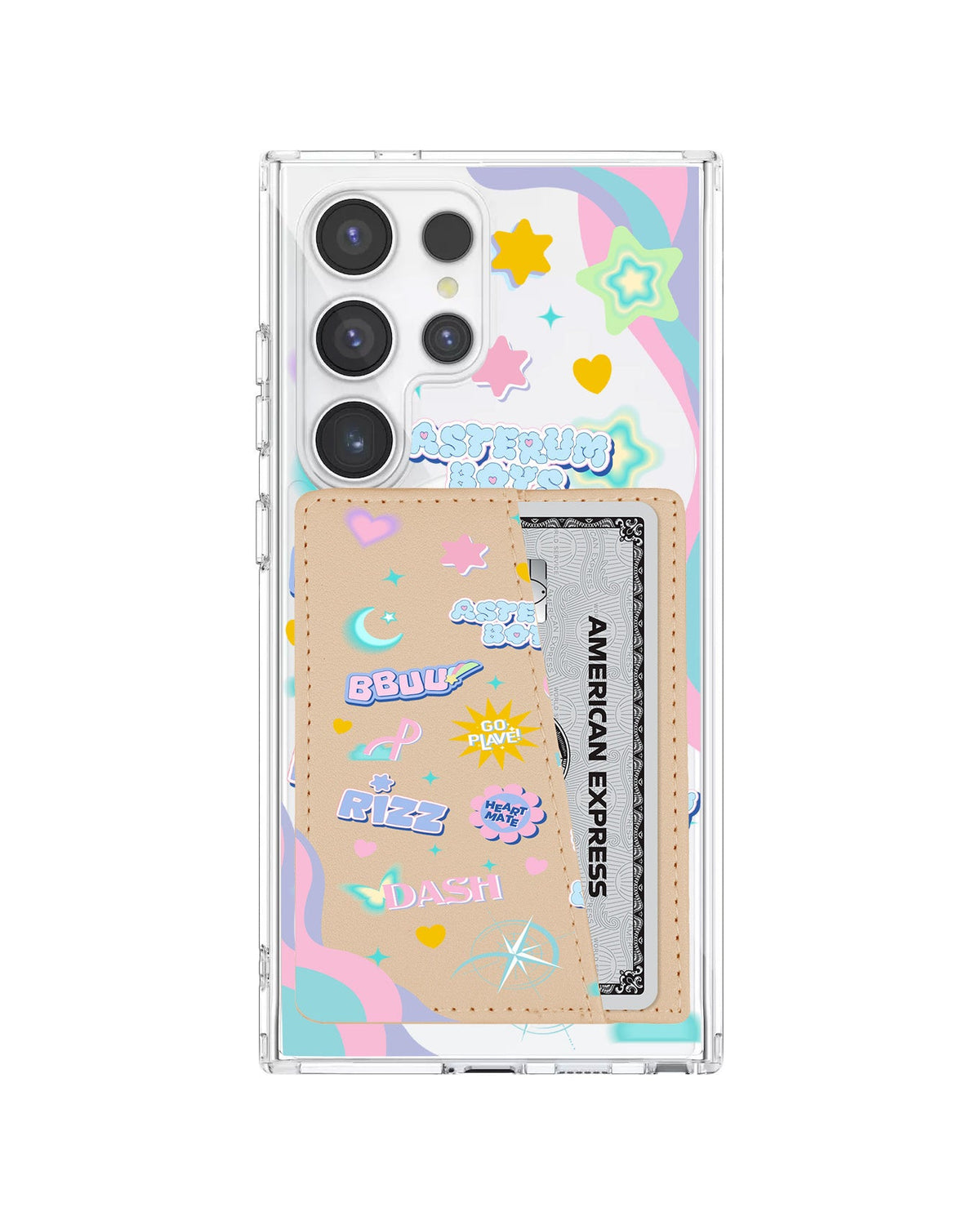 Android Leather Wallet Case - Plave