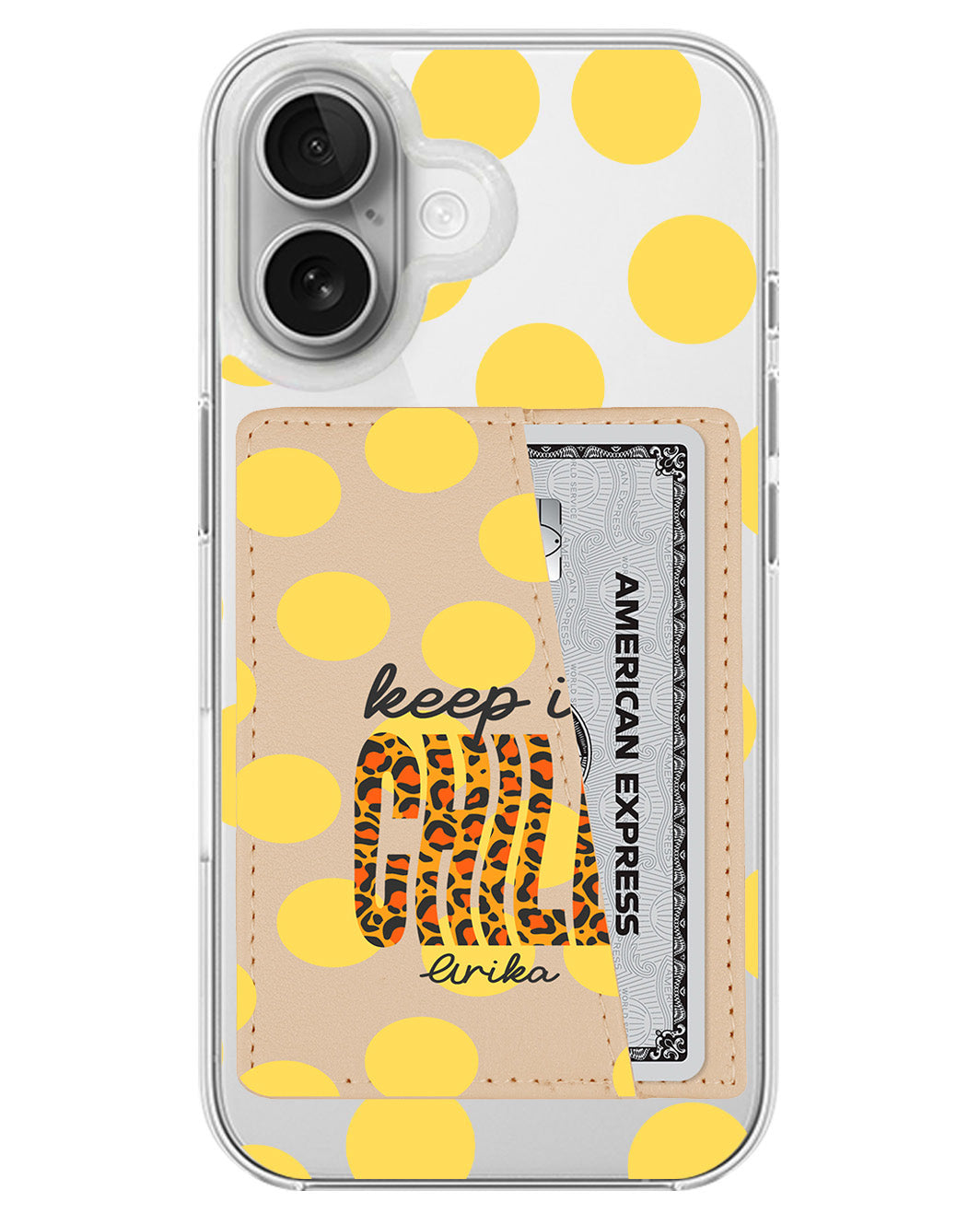 iPhone Leather Wallet Case - Keep It Chill