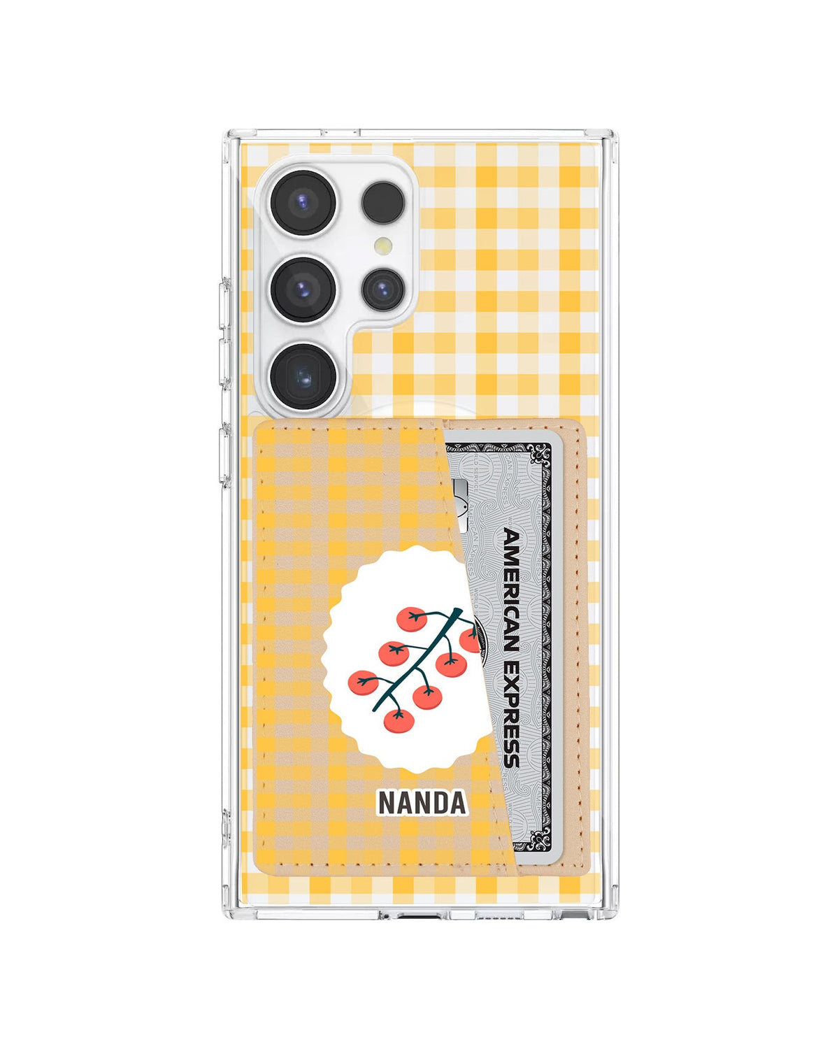 Android Leather Wallet Case - Picnic Day