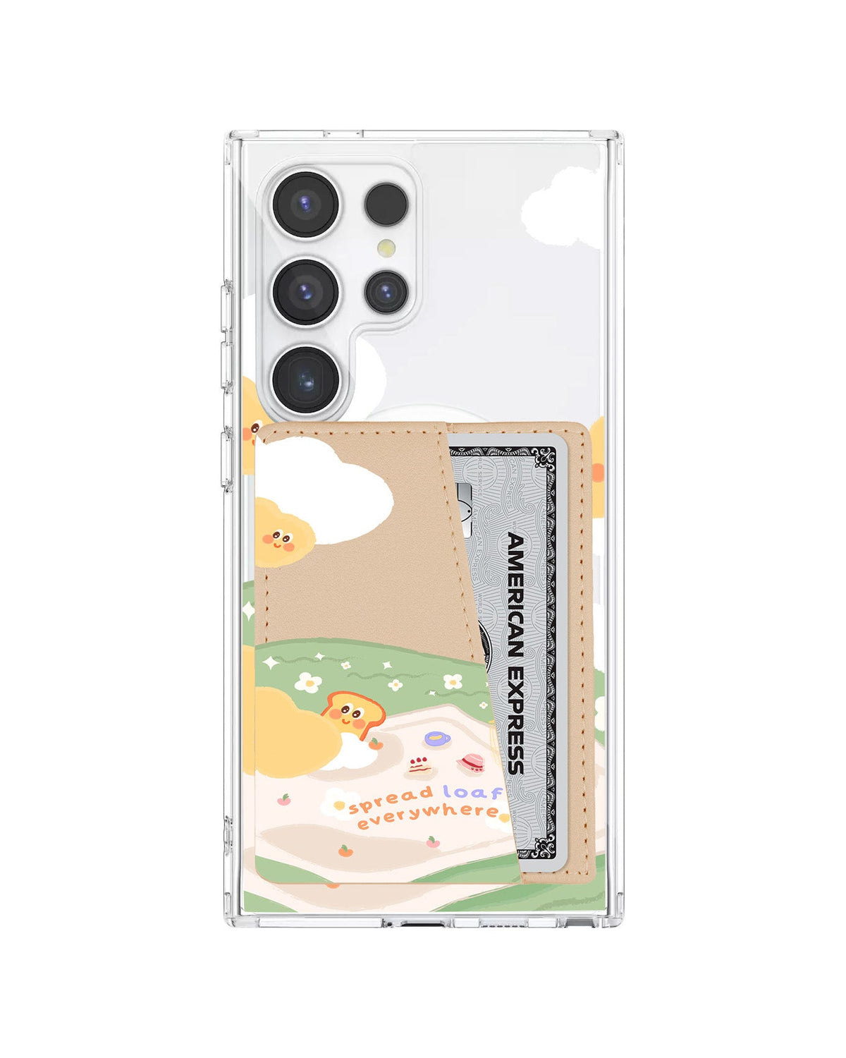 Android Leather Wallet Case - Loaf Picnic