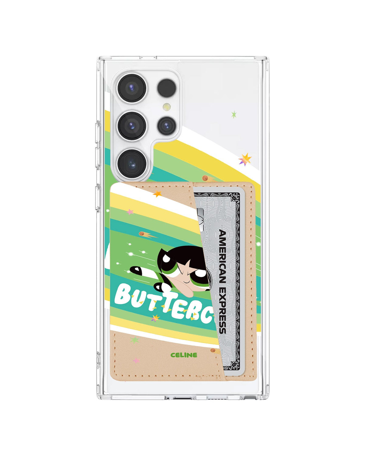 Android Leather Wallet Case - Buttercup