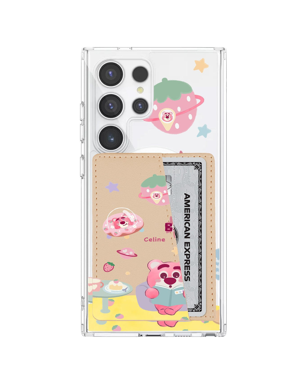 Android Leather Wallet Case - Lotso