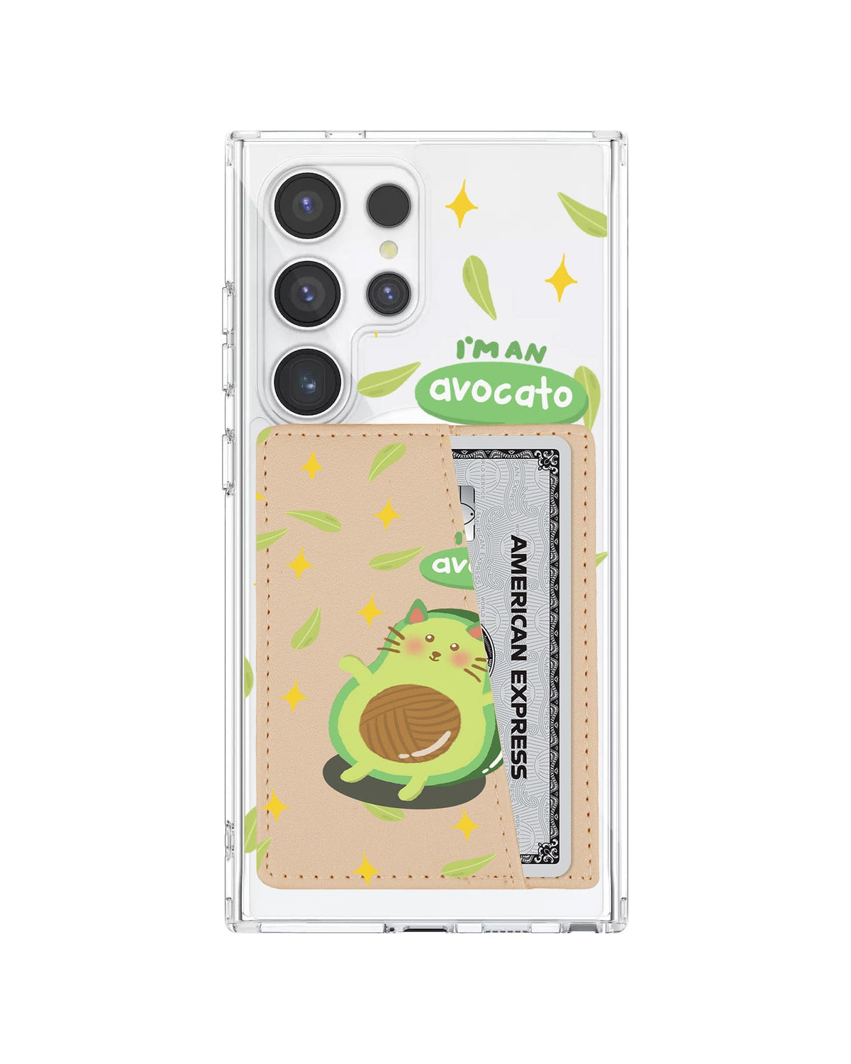 Android Leather Wallet Case - Avo
