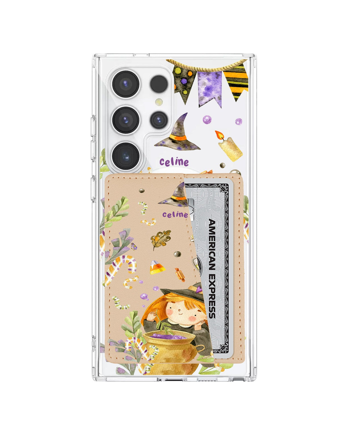 Android Leather Wallet Case - Witch's Posion