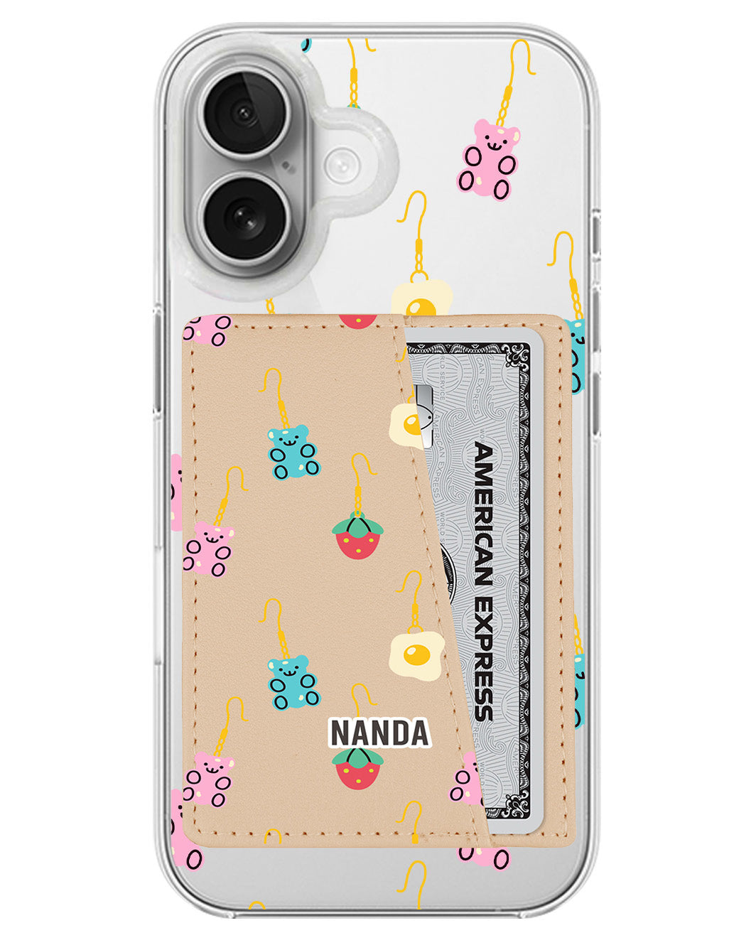 iPhone Leather Wallet Case - Cute Trinkets