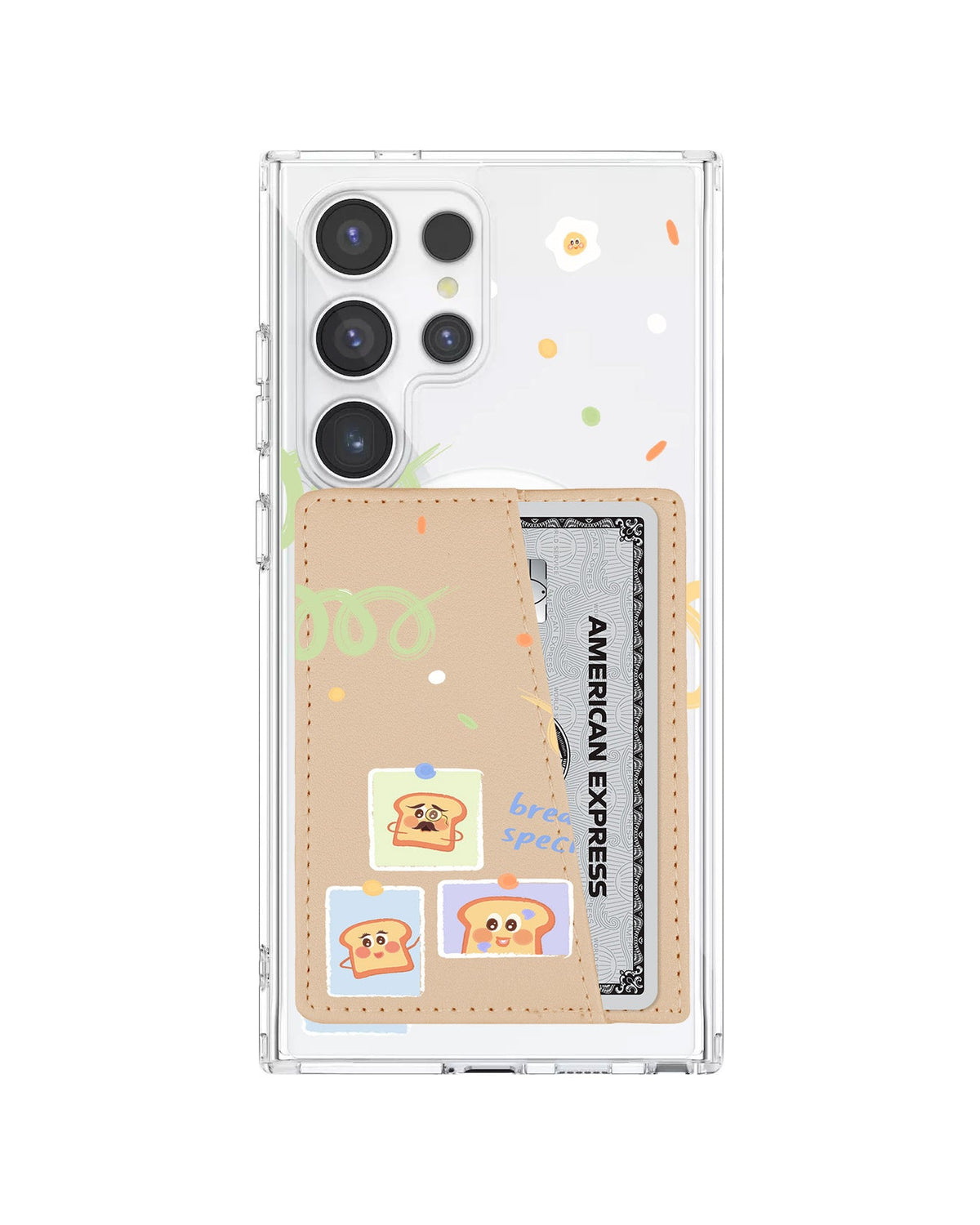 Android Leather Wallet Case - 12PM Mrs. Eggsy