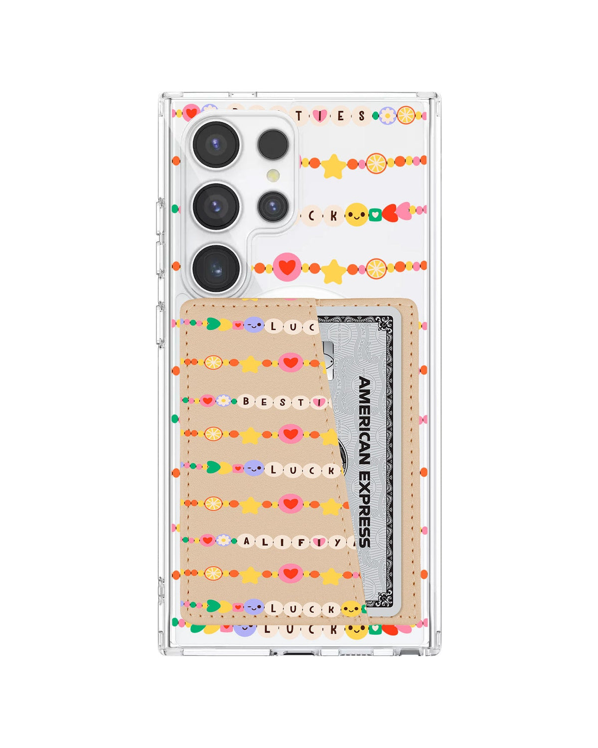 Android Leather Wallet Case - Friendship Bracelet