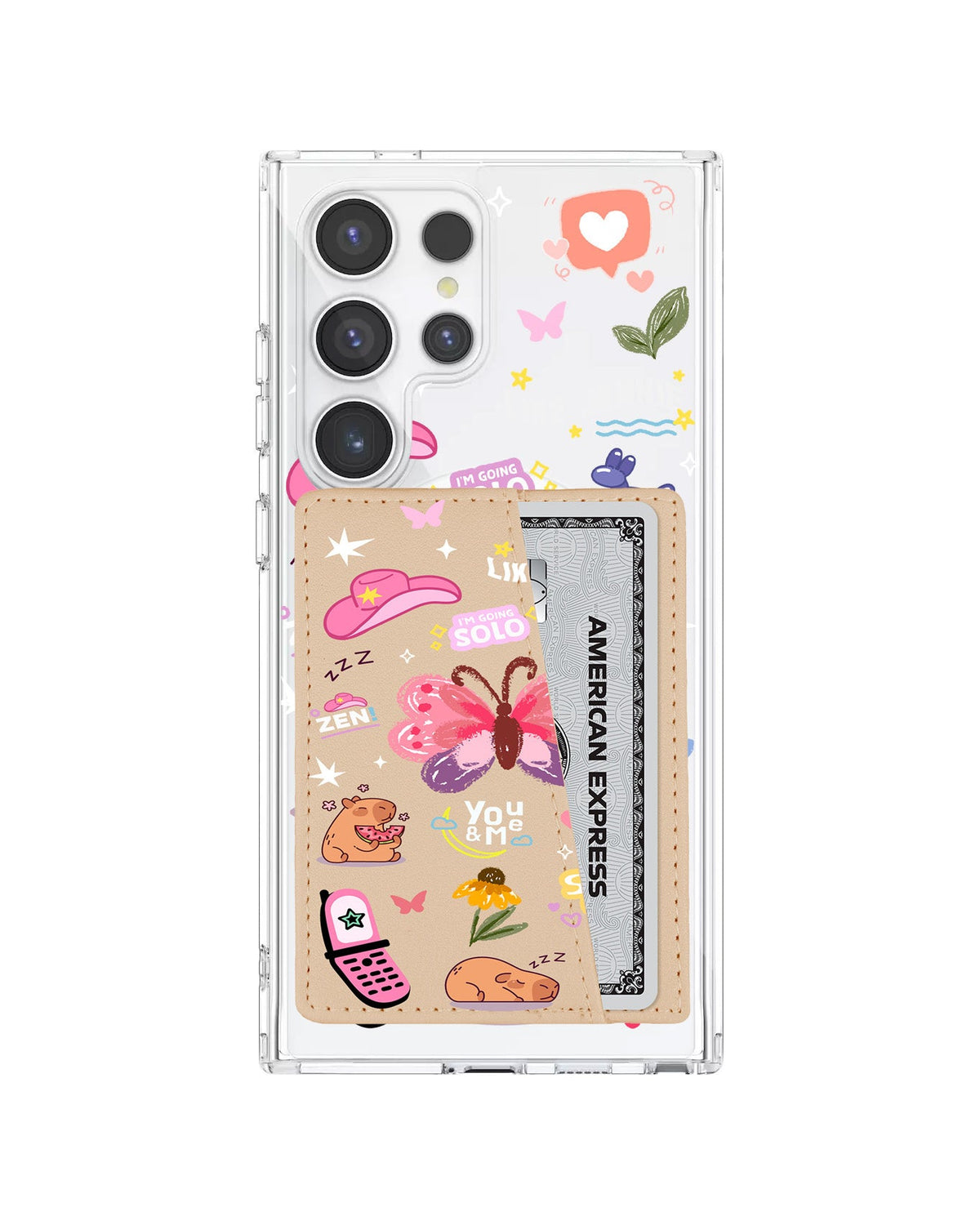 Android Leather Wallet Case - Jennie