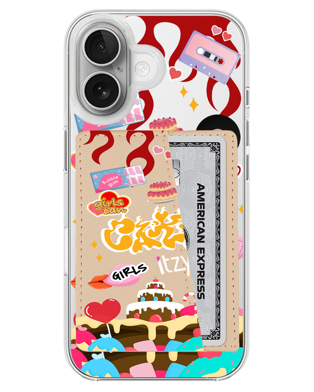 iPhone Leather Wallet Case - Itzy 3