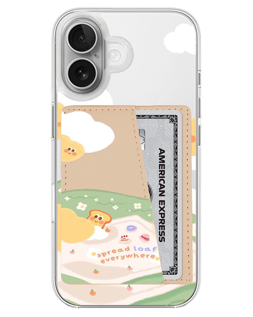 iPhone Leather Wallet Case - Loaf Picnic