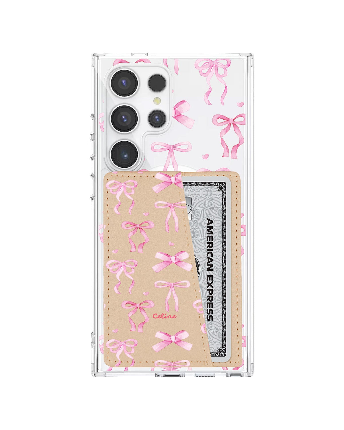 Android Leather Wallet Case - Love Coquette