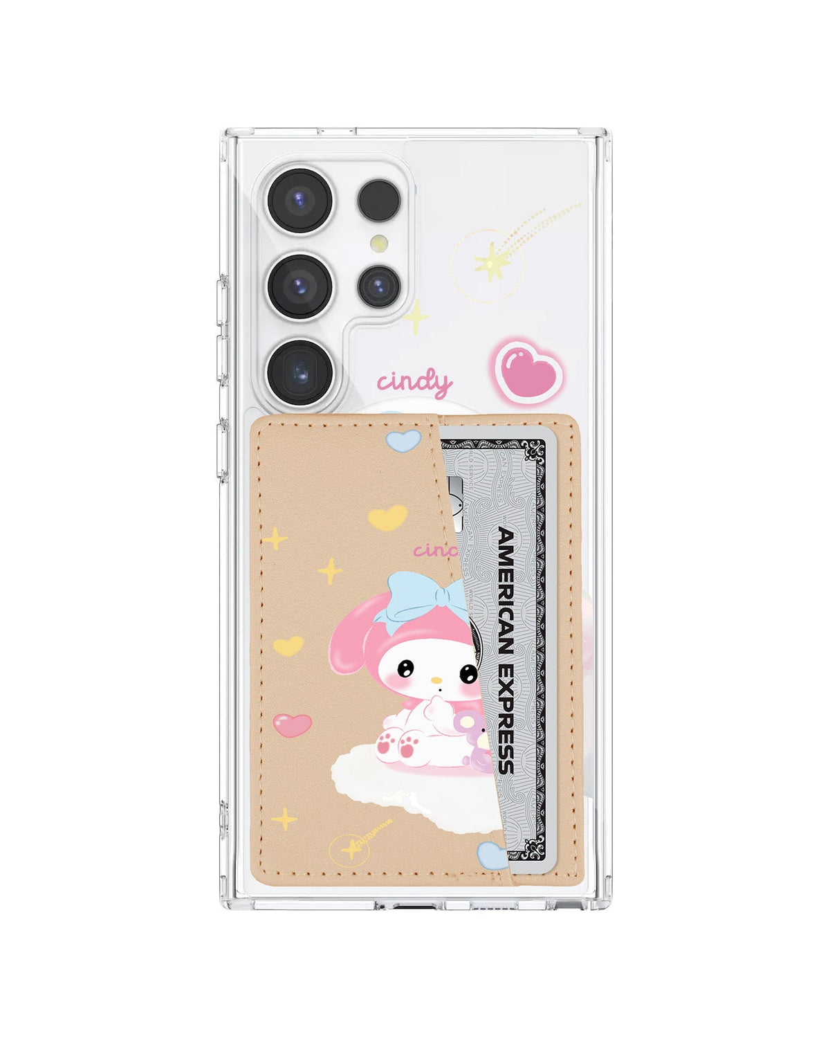 Android Leather Wallet Case - Love Melody